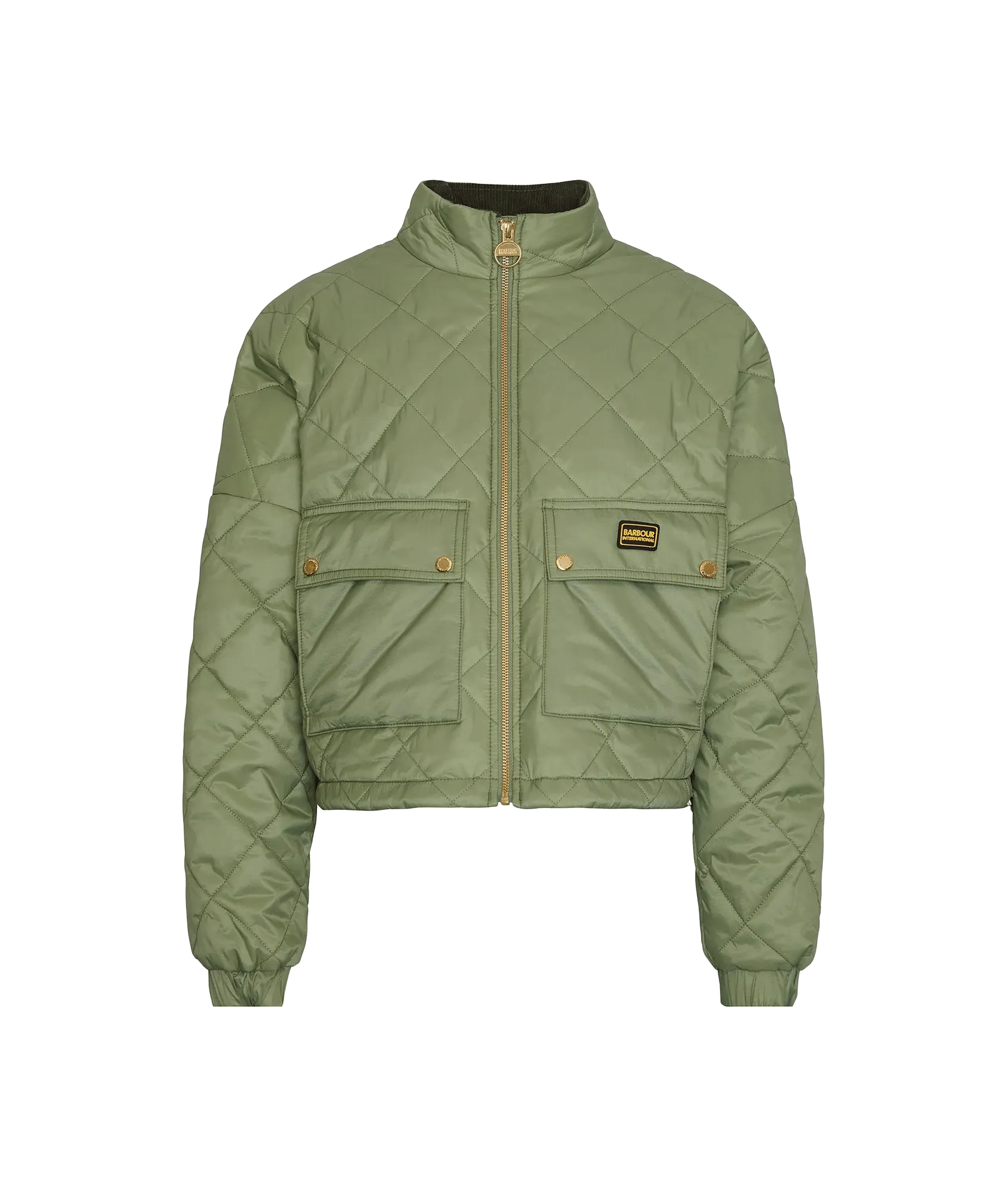 Hamilton Quilted Bomber Jacket - Green