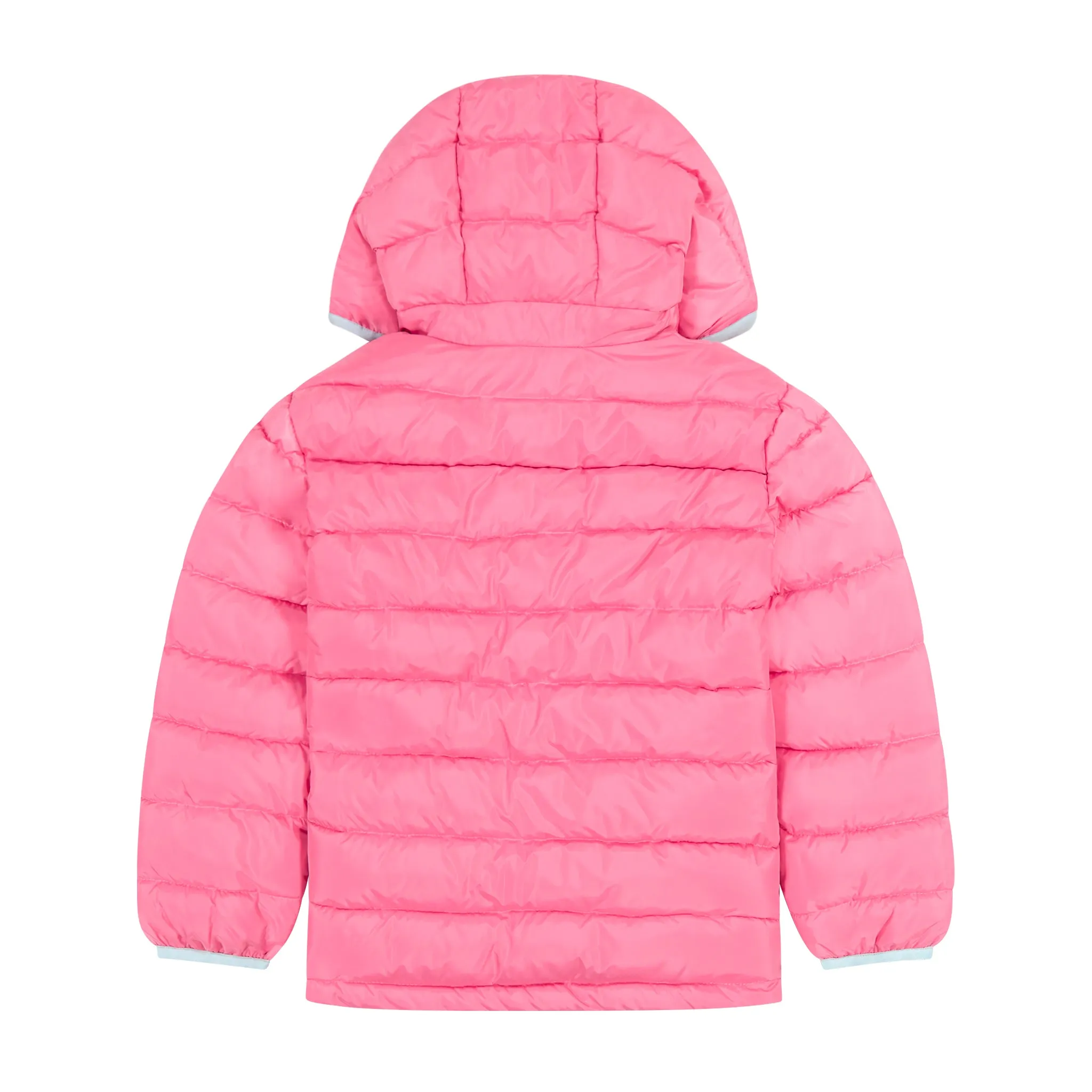 Infant Girls Reversible Puffer | Pink