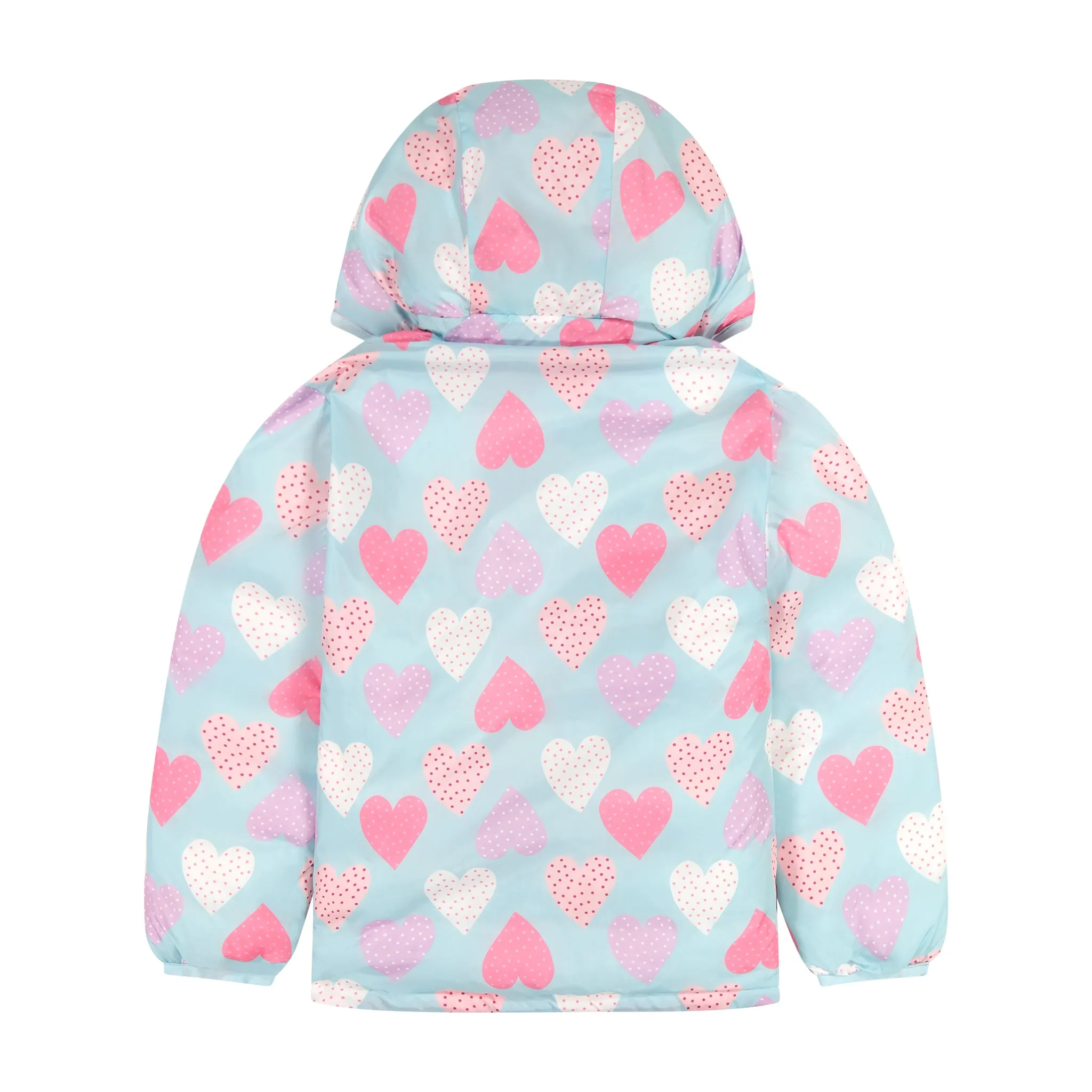 Infant Girls Reversible Puffer | Pink