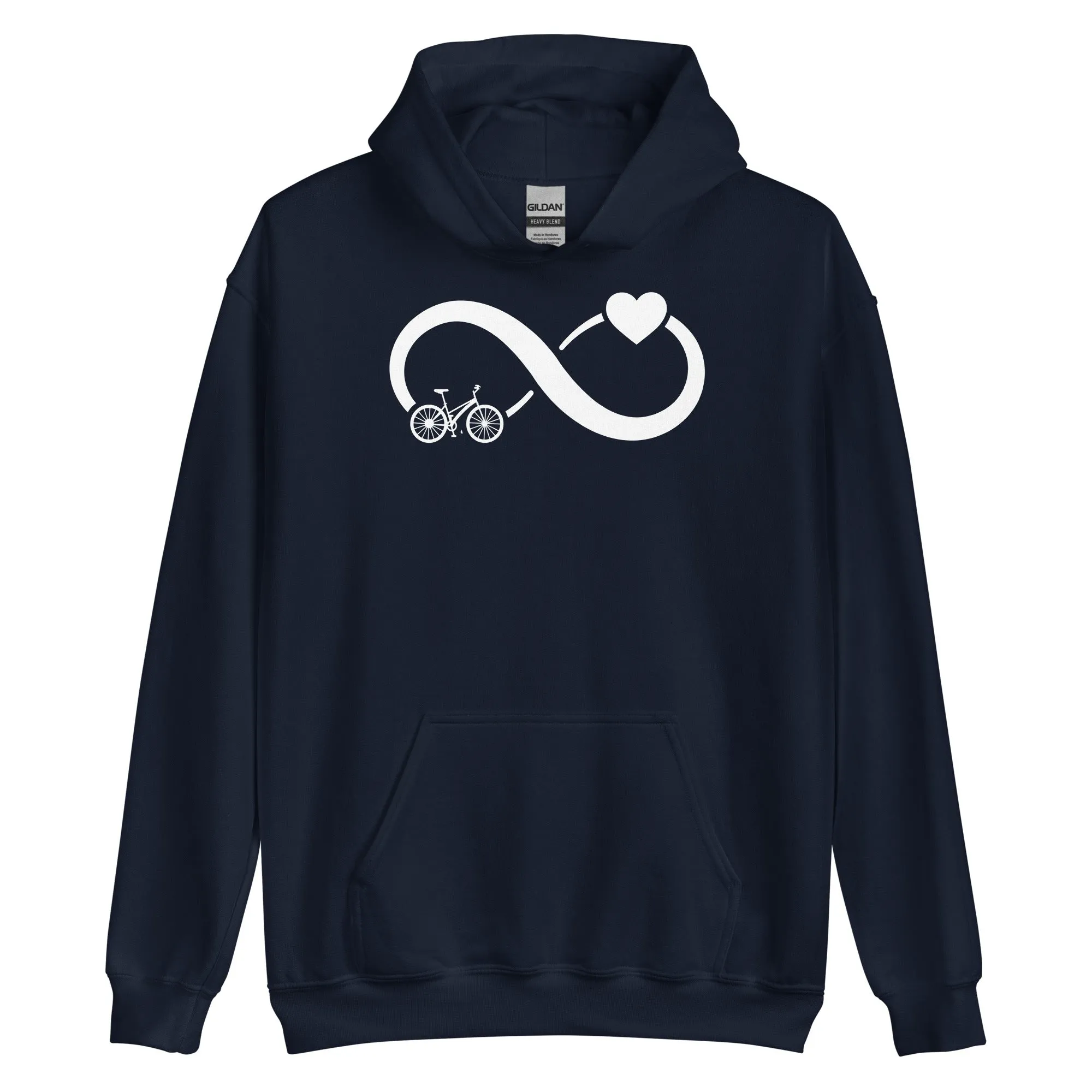 Infinity Heart and Cycling - Unisex Hoodie