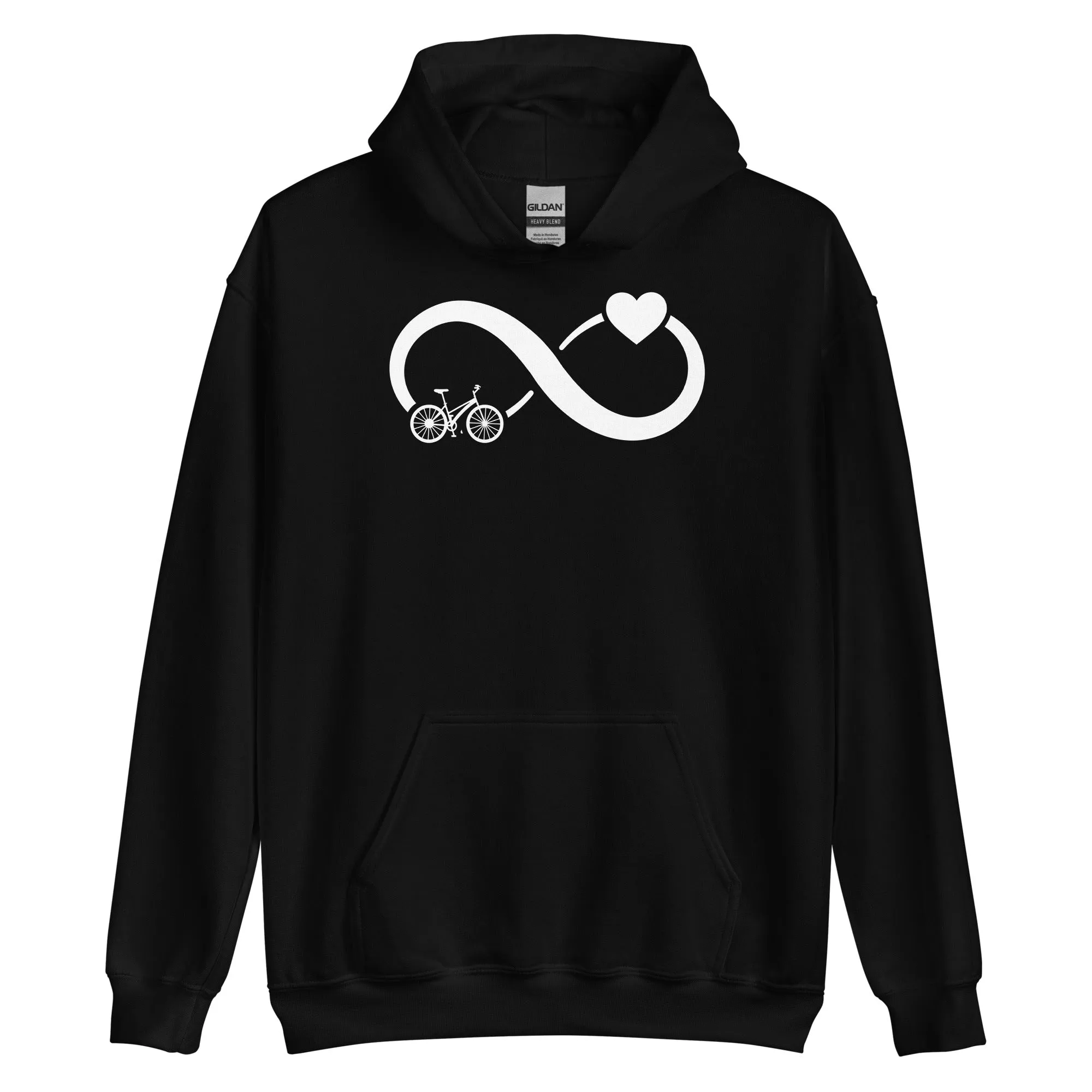 Infinity Heart and Cycling - Unisex Hoodie