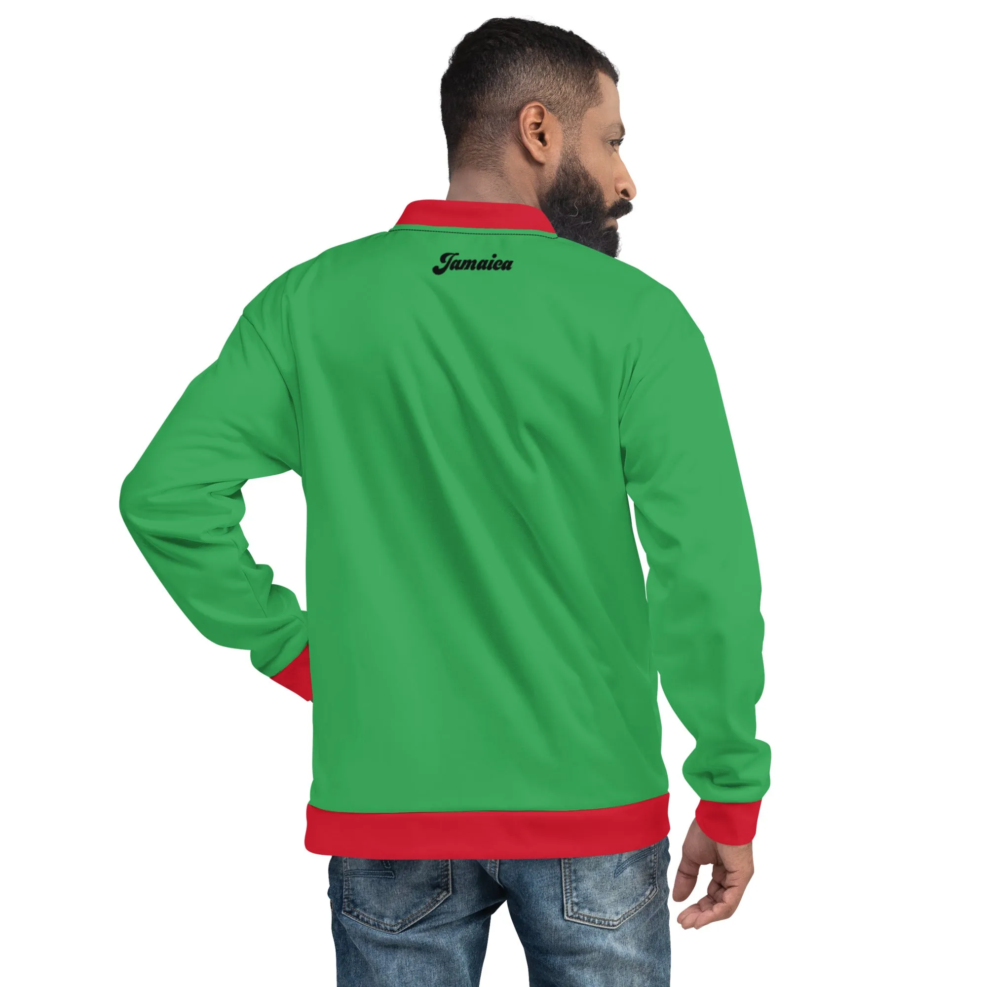 Jamaica Bomber Jacket / Unisex Jacket For Jamaica Lover / Jamaican Style