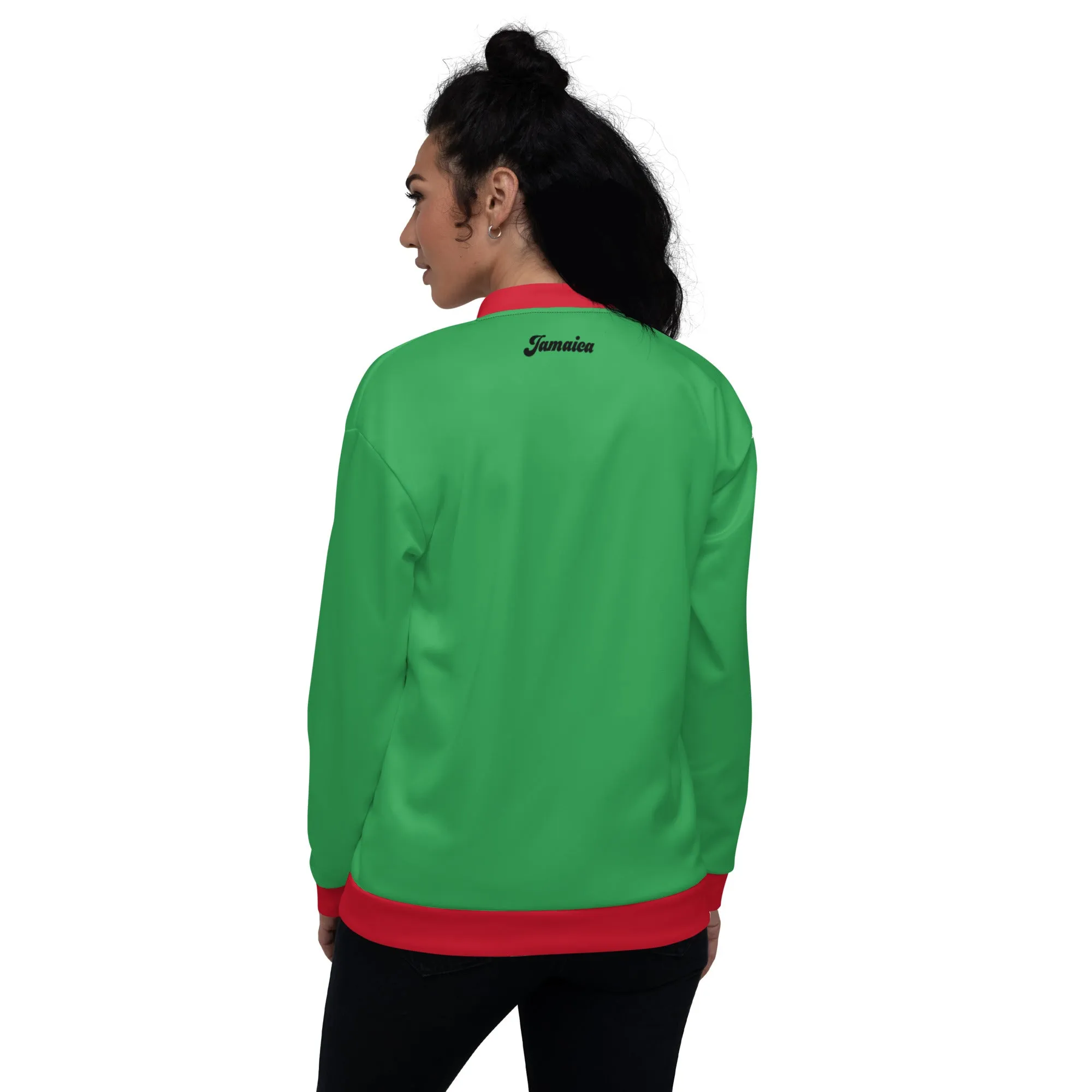 Jamaica Bomber Jacket / Unisex Jacket For Jamaica Lover / Jamaican Style