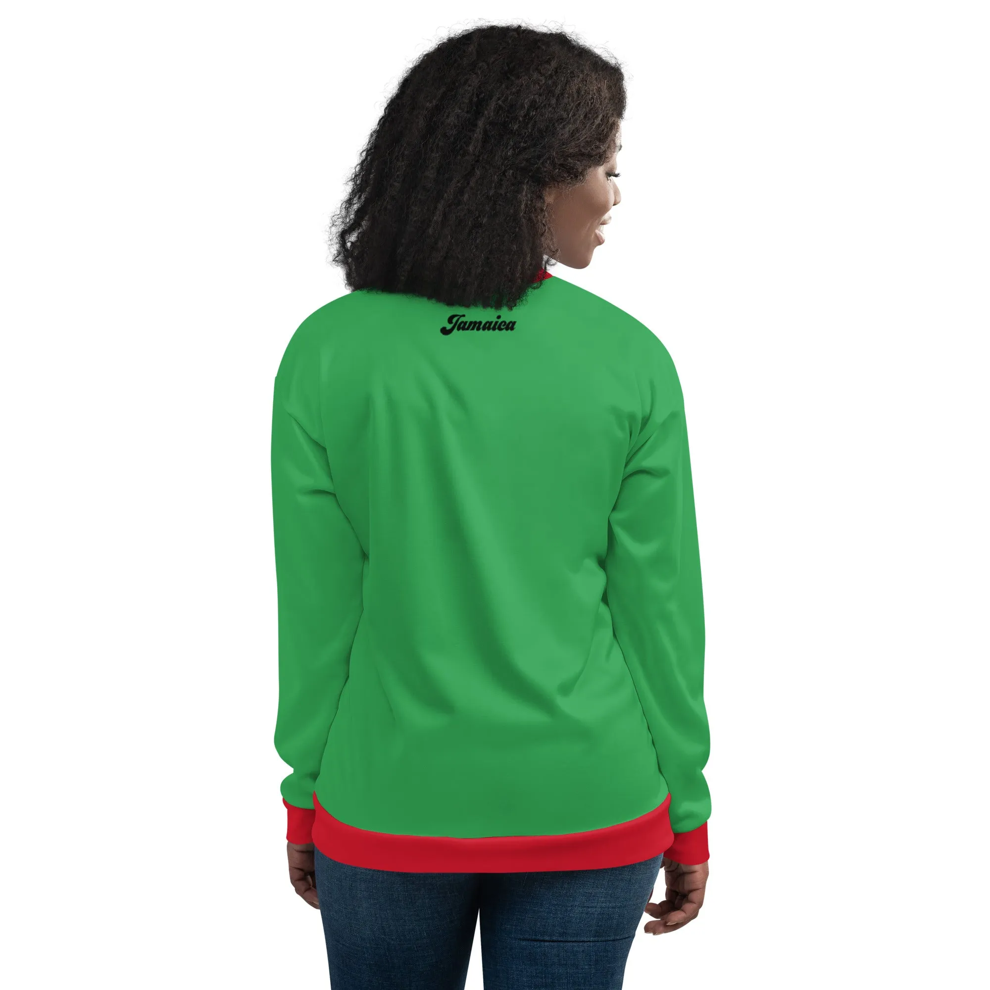 Jamaica Bomber Jacket / Unisex Jacket For Jamaica Lover / Jamaican Style