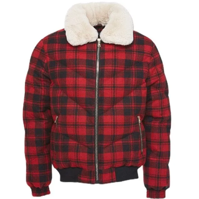 Jordan Craig Everest Wool Bubble Jacket (Buffalo Plaid) 91583