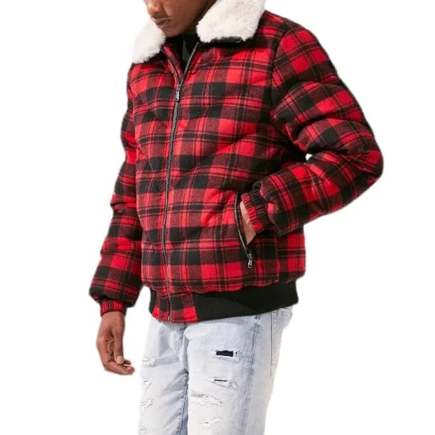 Jordan Craig Everest Wool Bubble Jacket (Buffalo Plaid) 91583