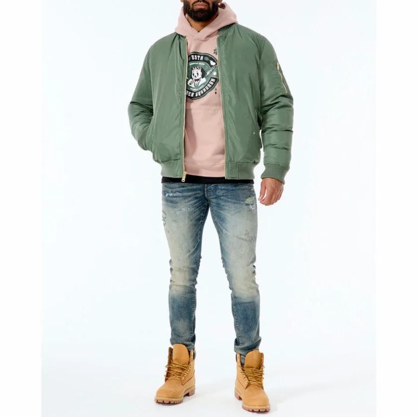 Jordan Craig Squadron Bomber Jacket (Sage) 91571