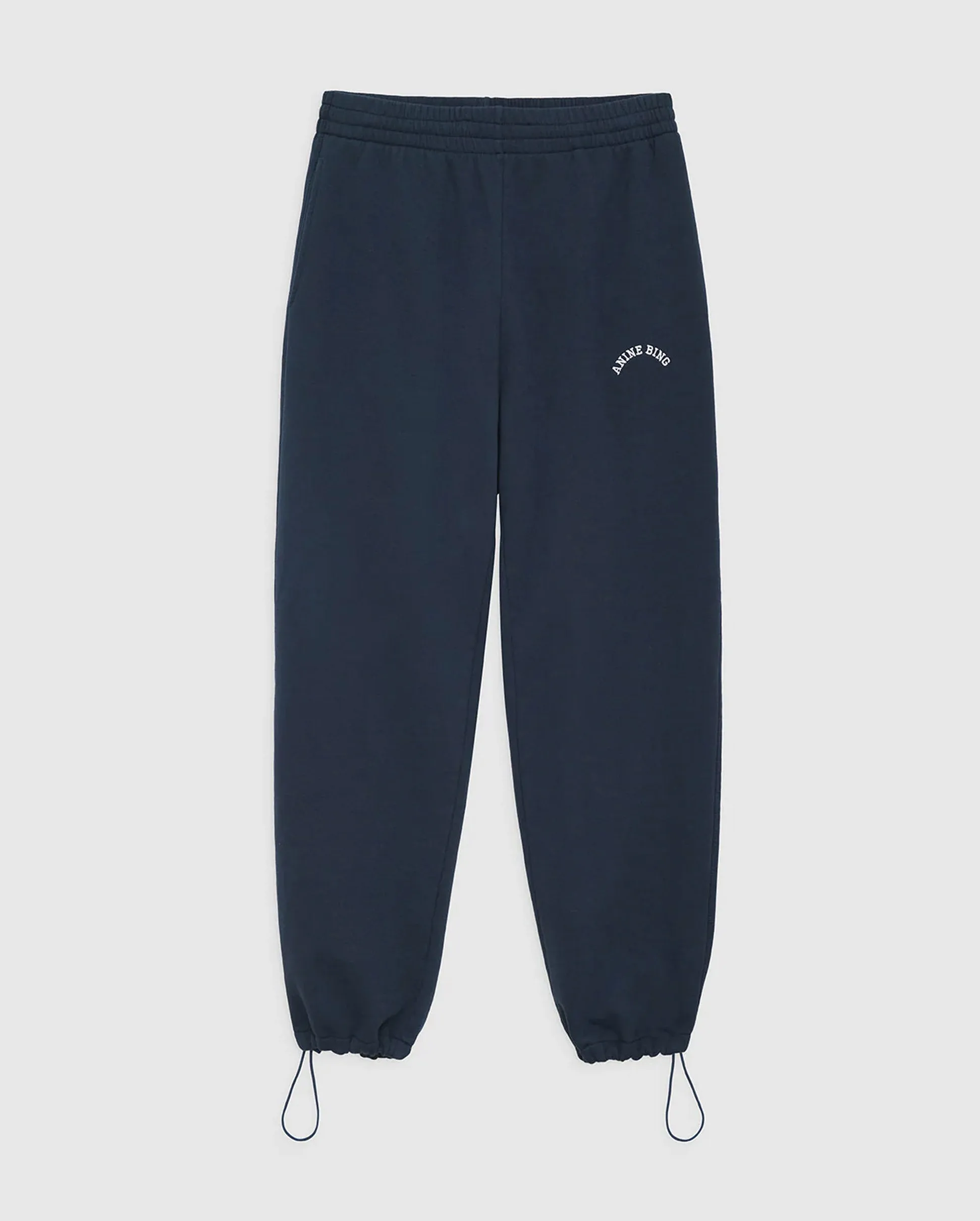 Anine Bing Navy Blue Leone Jogger