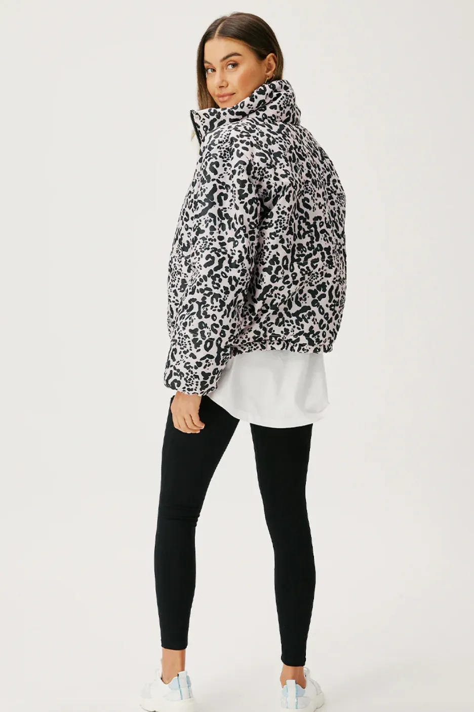 Lillie Creme Puffer Jacket