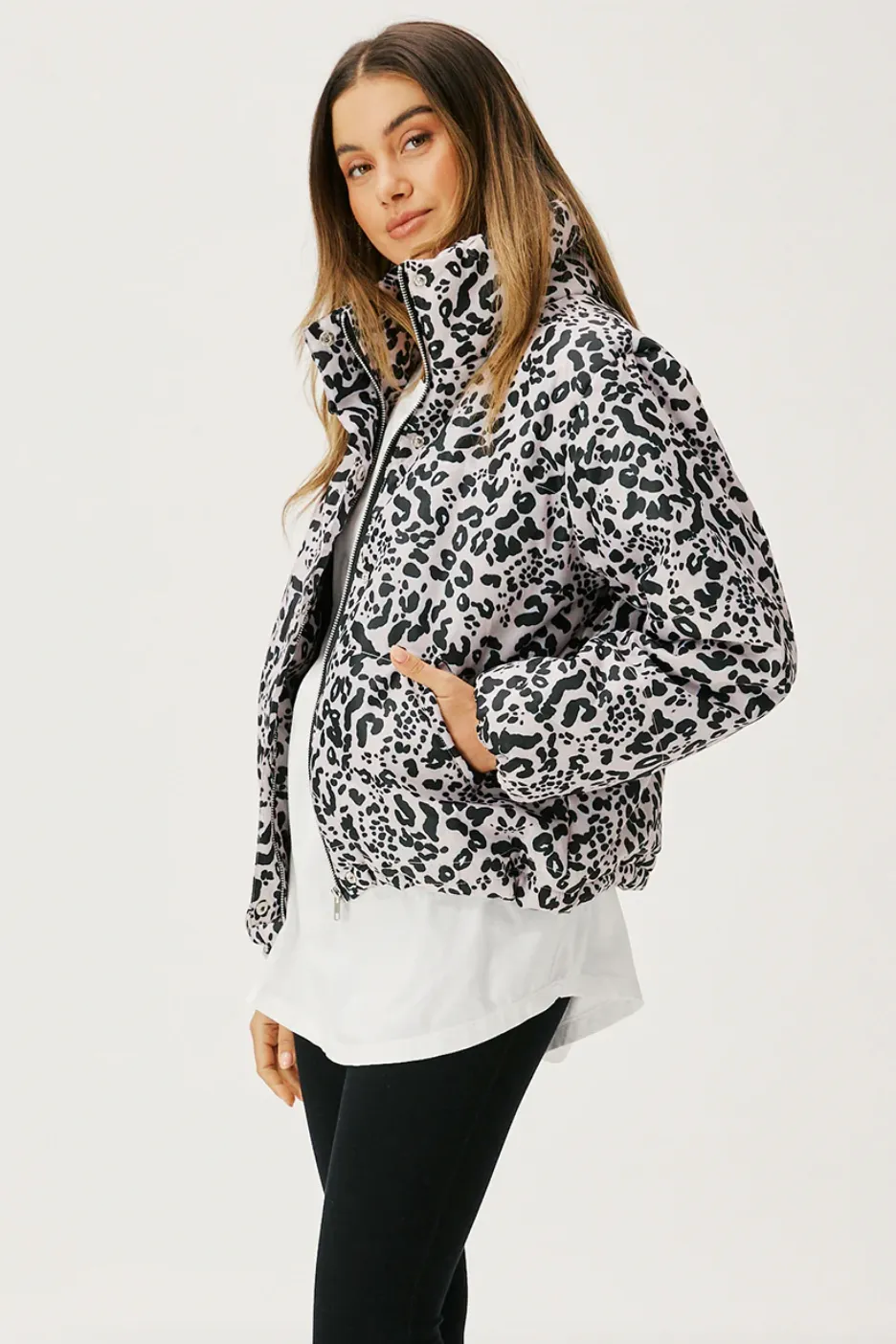 Lillie Creme Puffer Jacket