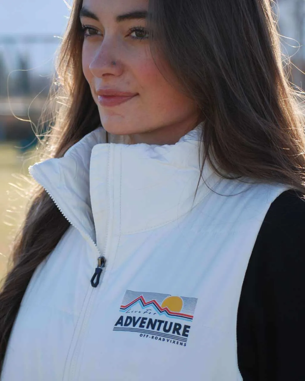 Live for Adventure Ladies Puffy Vest