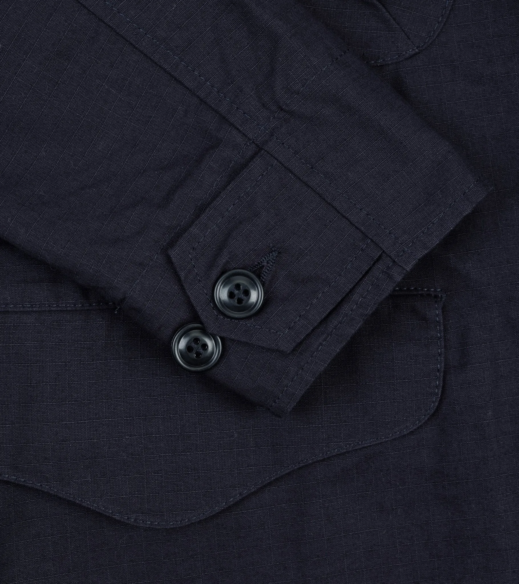 Manifattura Ceccarelli Ripstop Bush Jacket: Navy