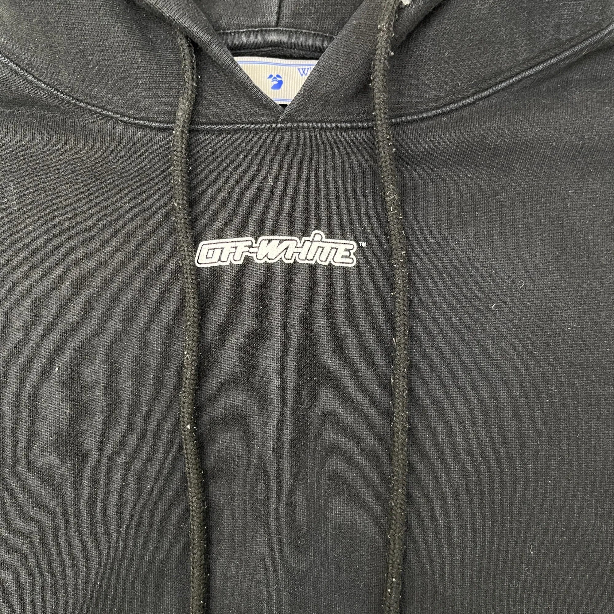 Men's Arrow Logo Hoodie Black Size M