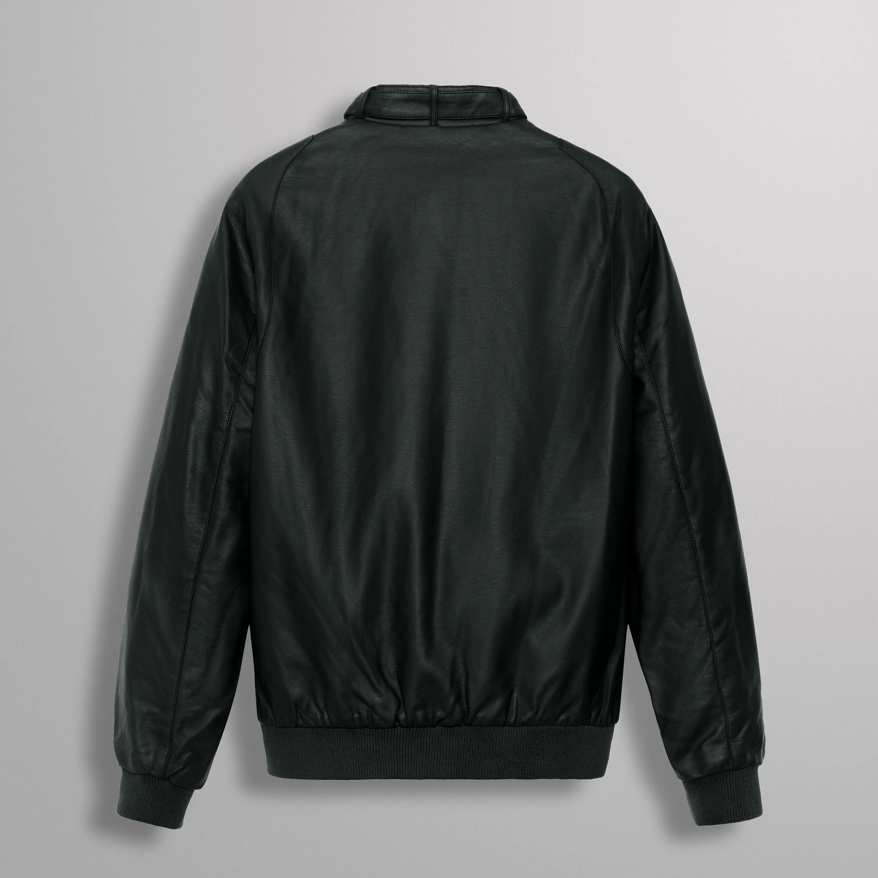 Men's Faux Leather Iconic Racer Jacket