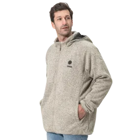 Men's Fleece Heated Jacket with Hood