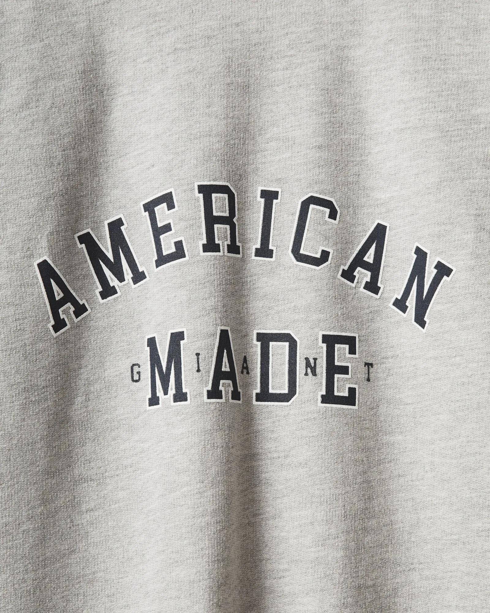 Men's French Terry Crew American Made - Ash Heather