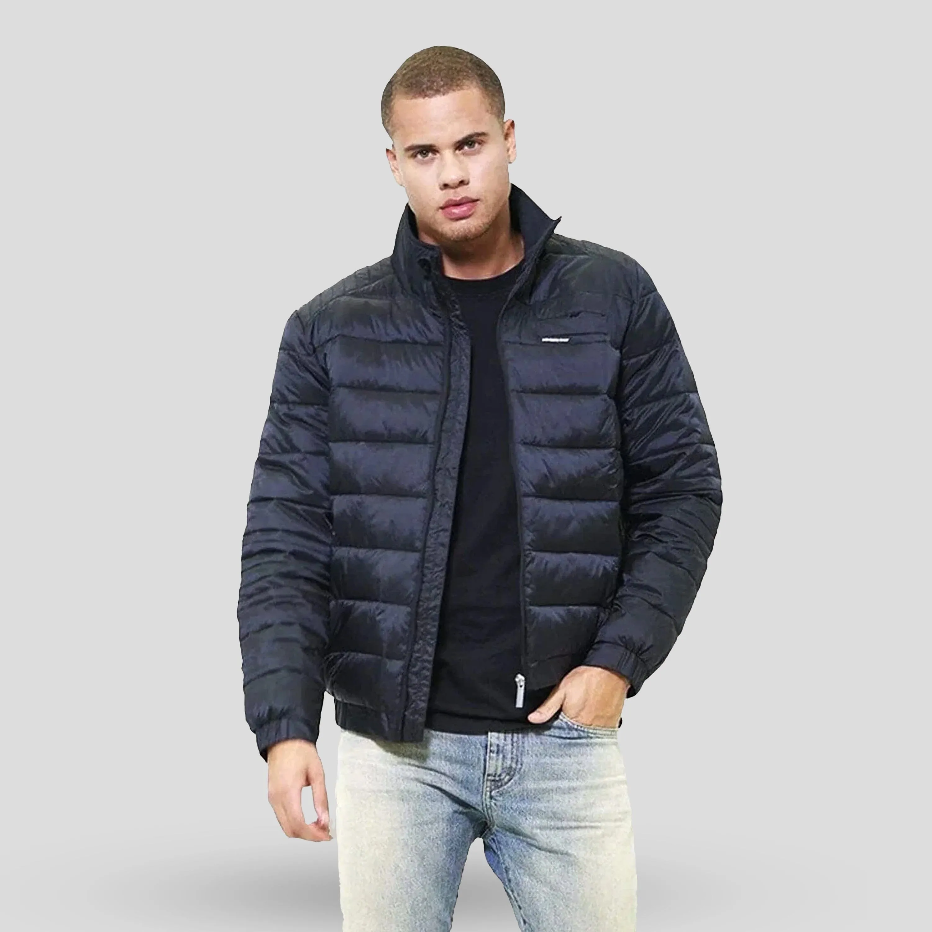 Men's Moto Puffer Jacket - FINAL SALE