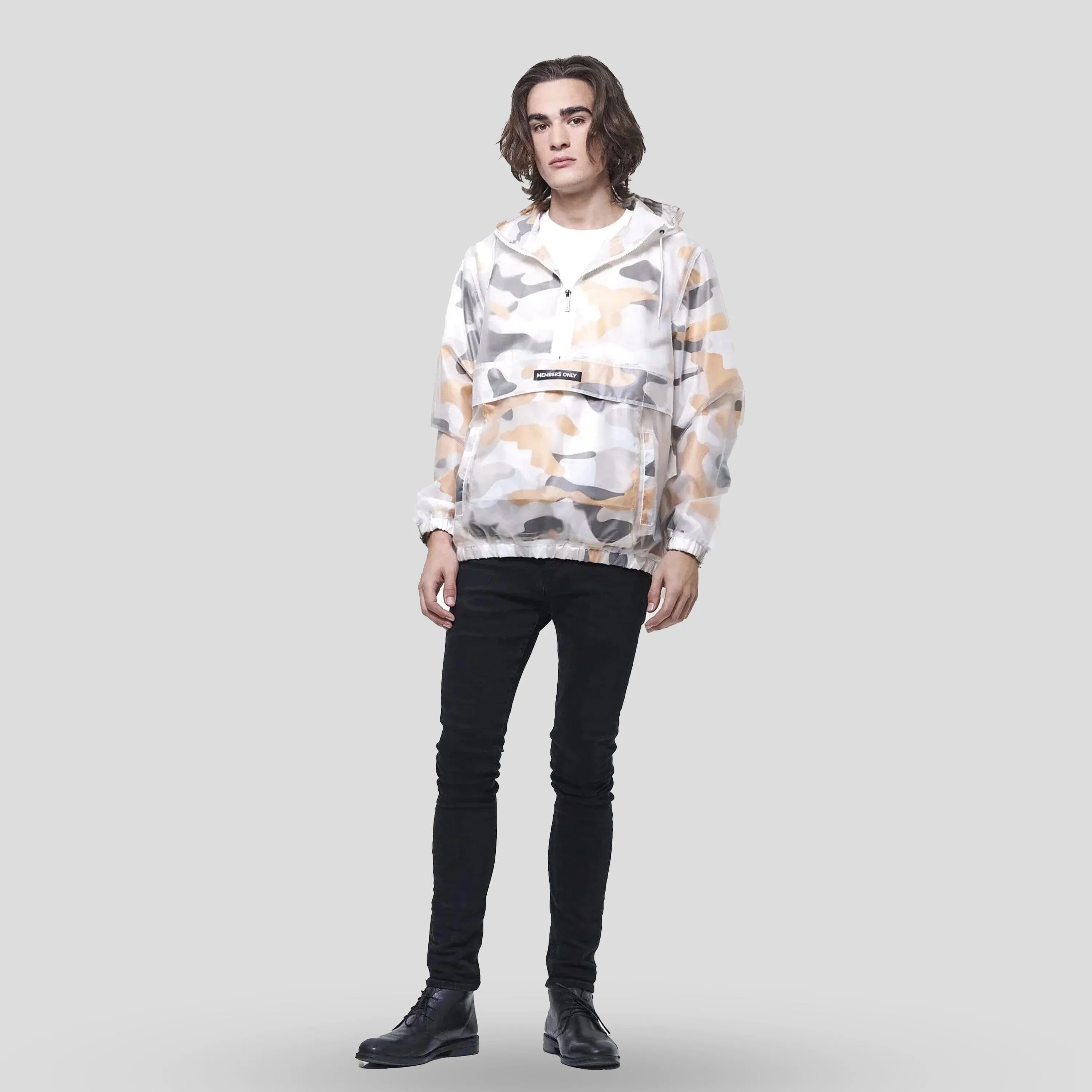 Men's Printed Camo   Translucent Layering Jacket - FINAL SALE