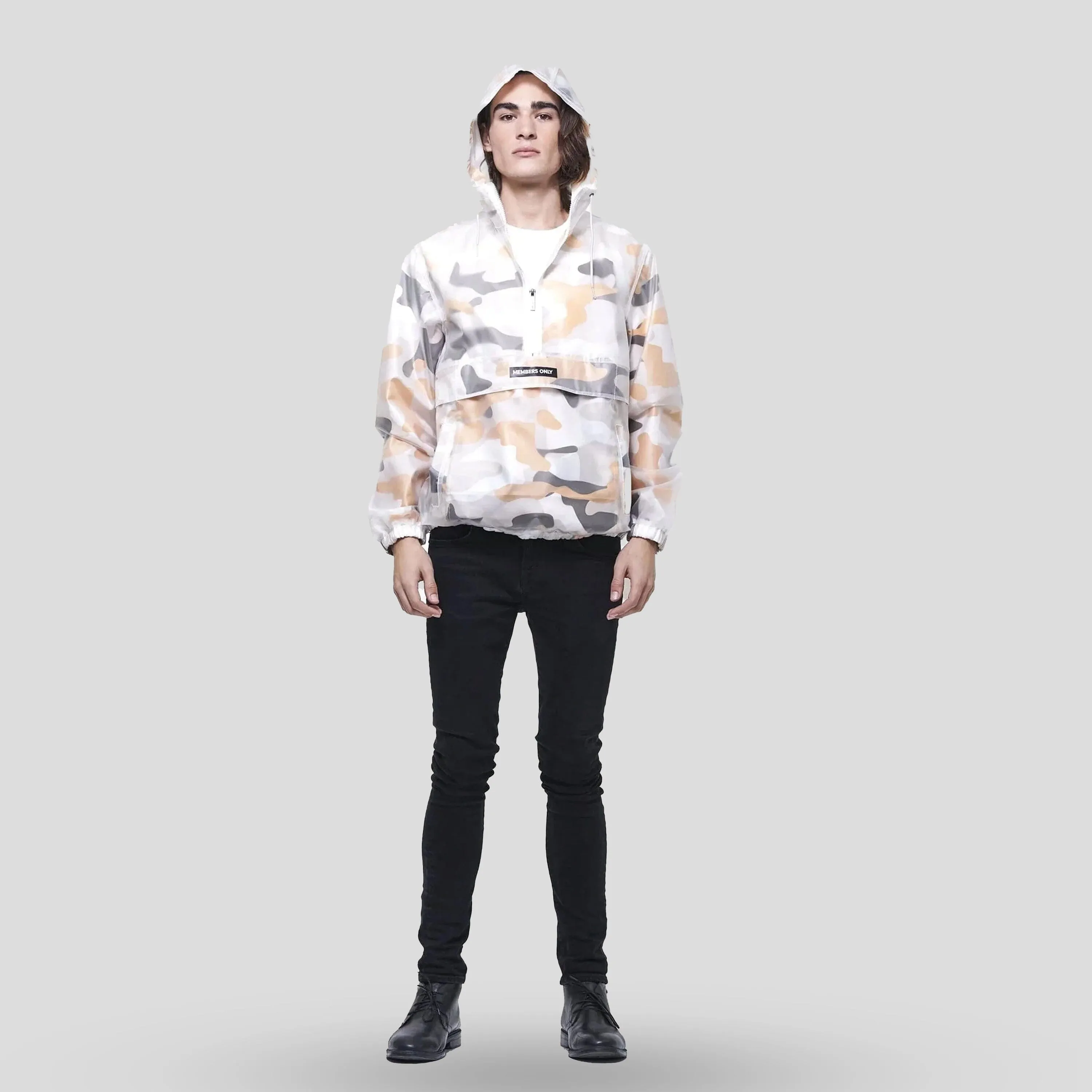 Men's Printed Camo   Translucent Layering Jacket - FINAL SALE