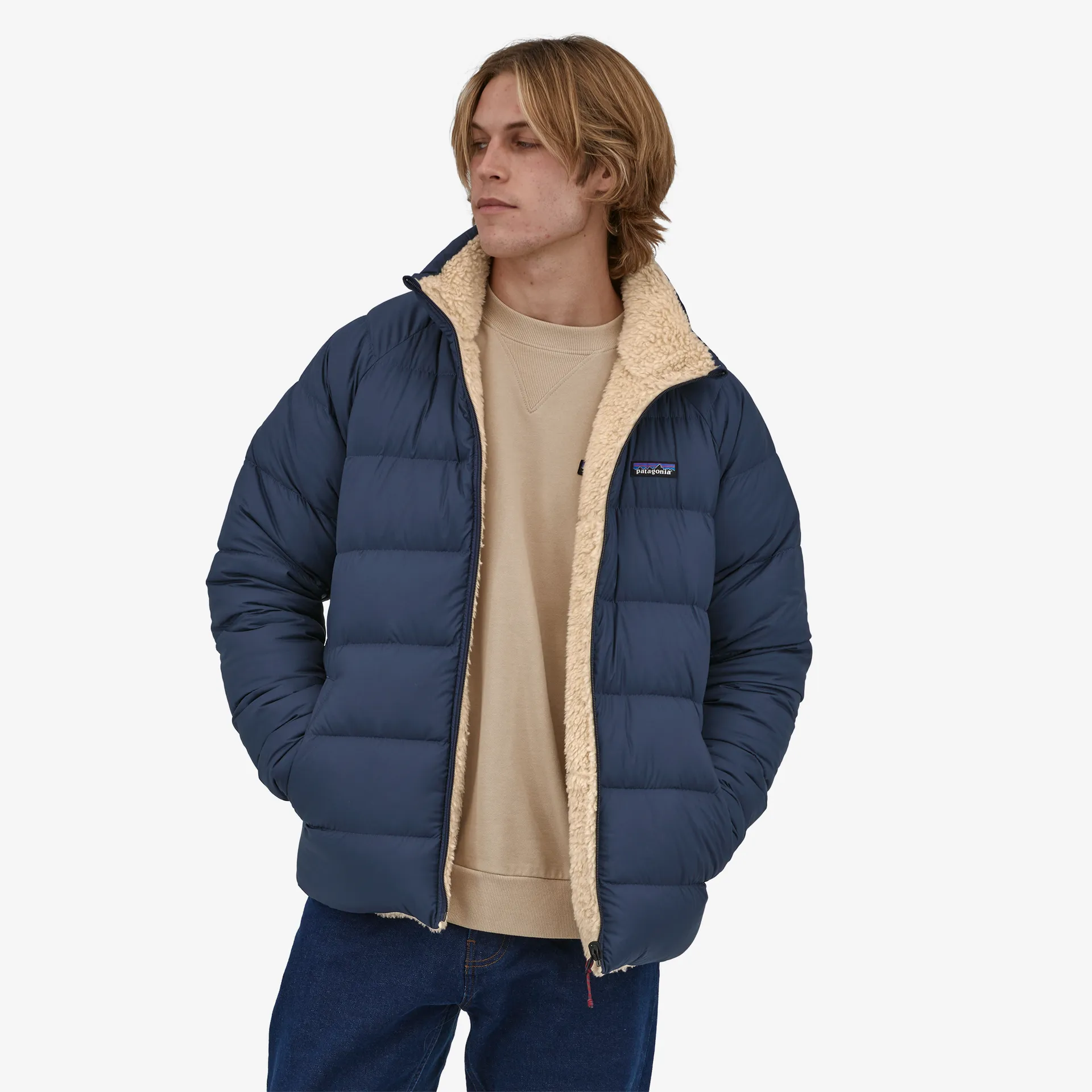 Men's Reversible Silent Down Jacket