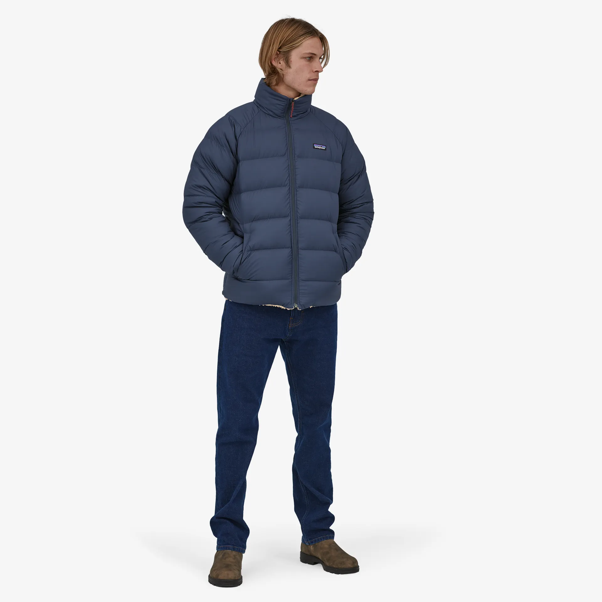 Men's Reversible Silent Down Jacket