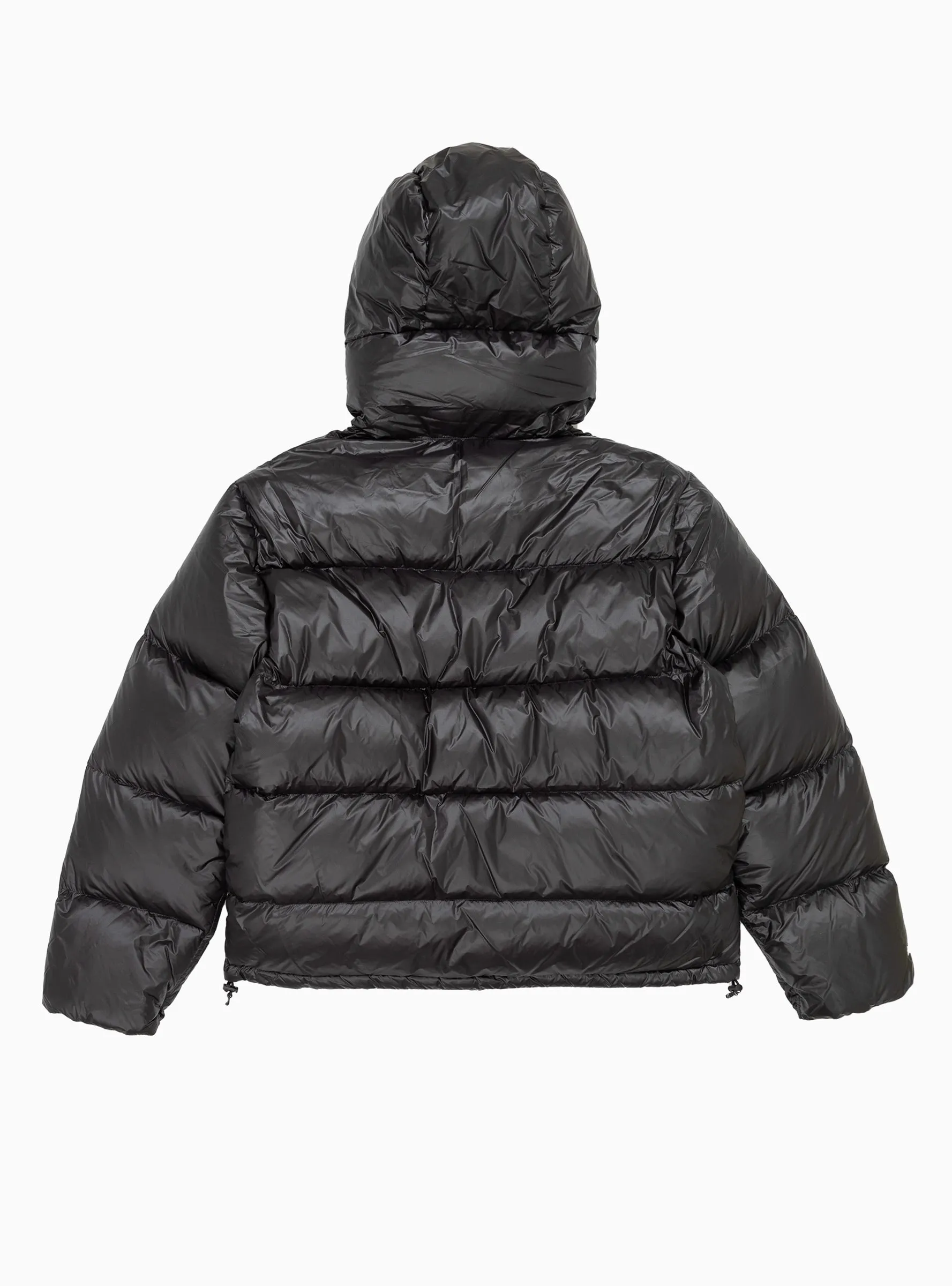 Micro Ripstop Down Puffer Jacket Black