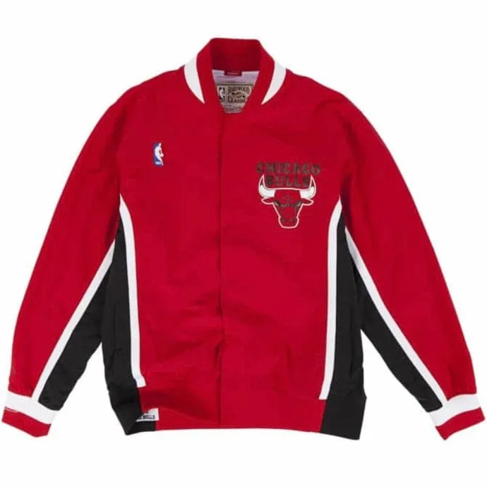 Mitchell & Ness NBA Chicago Bulls 1992-93 Authentic Warm Up Jacket (Scarlet)