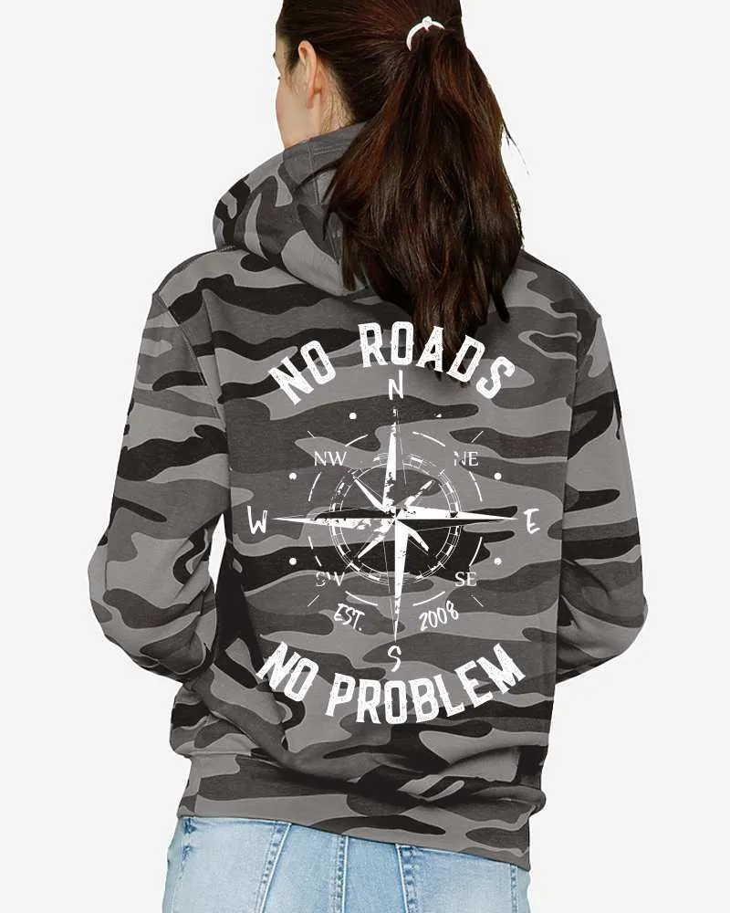 No Roads Unisex Pullover Hoodie