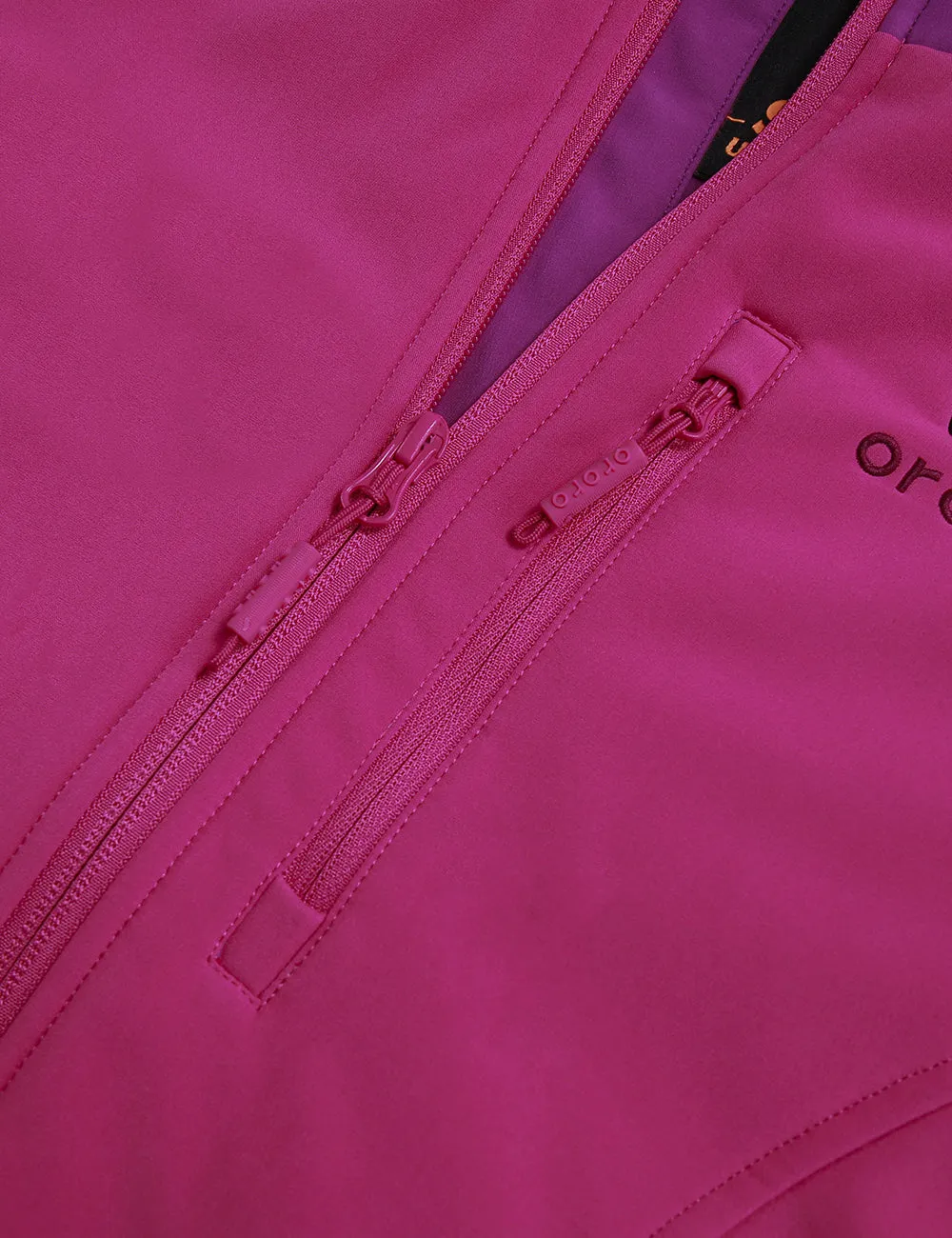 (Open-Box) Women's Heated Jacket - Pink & Purple/Gray (Battery Set Not Included)