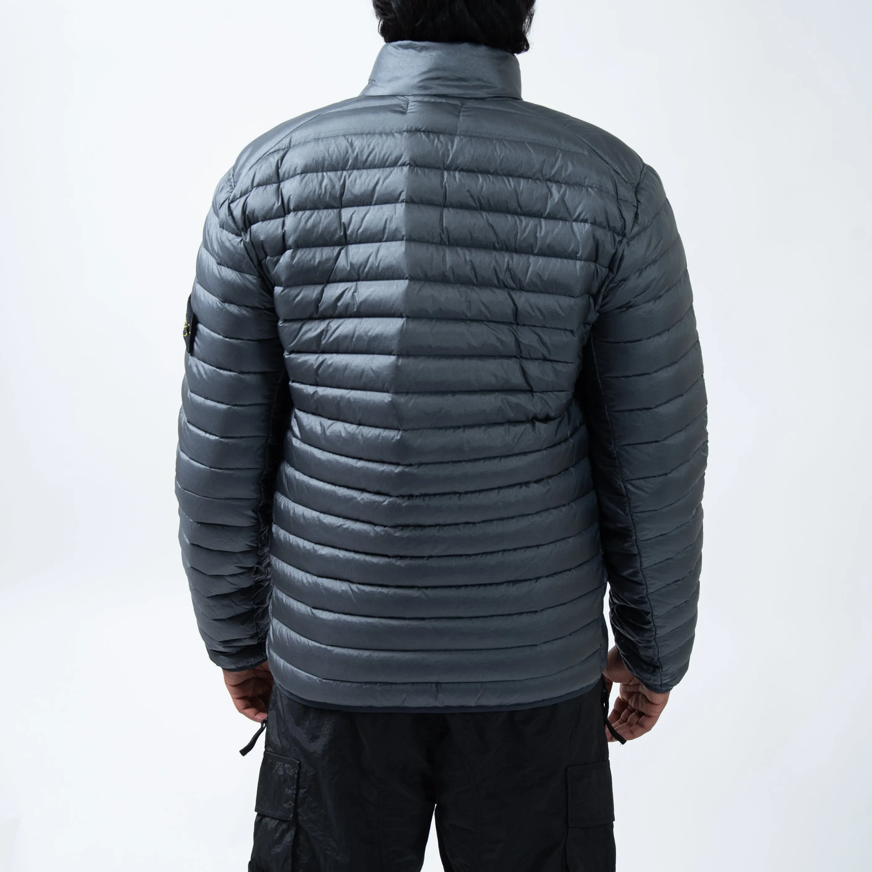 PACKABLE DOWN JACKET LEAD GREY 6279