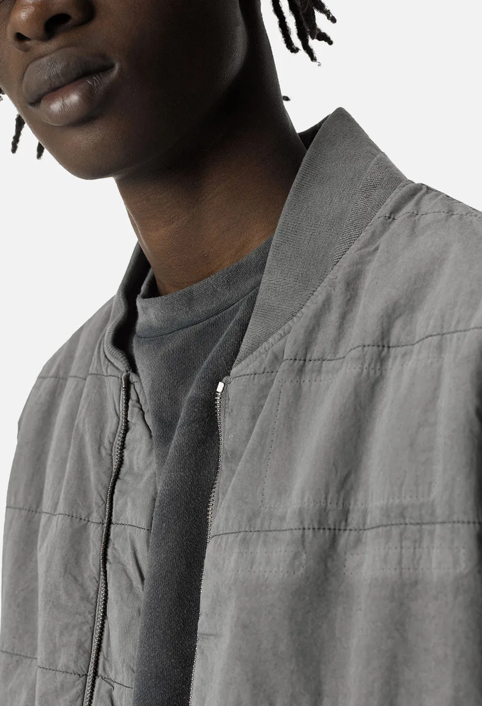 Padded Bomber / Charcoal