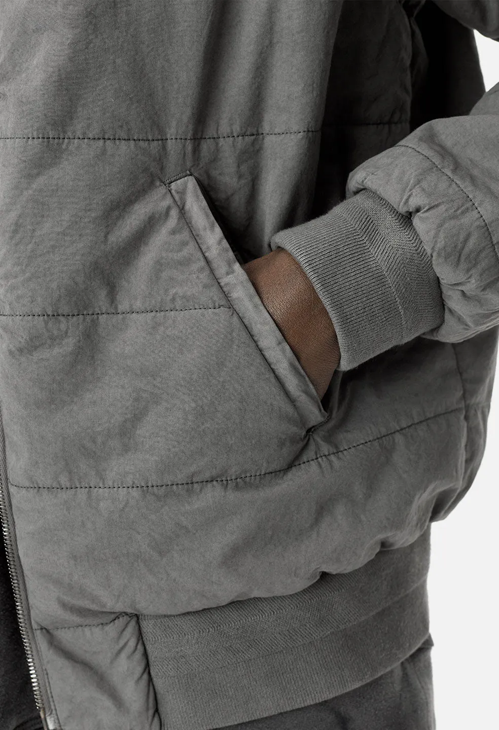 Padded Bomber / Charcoal