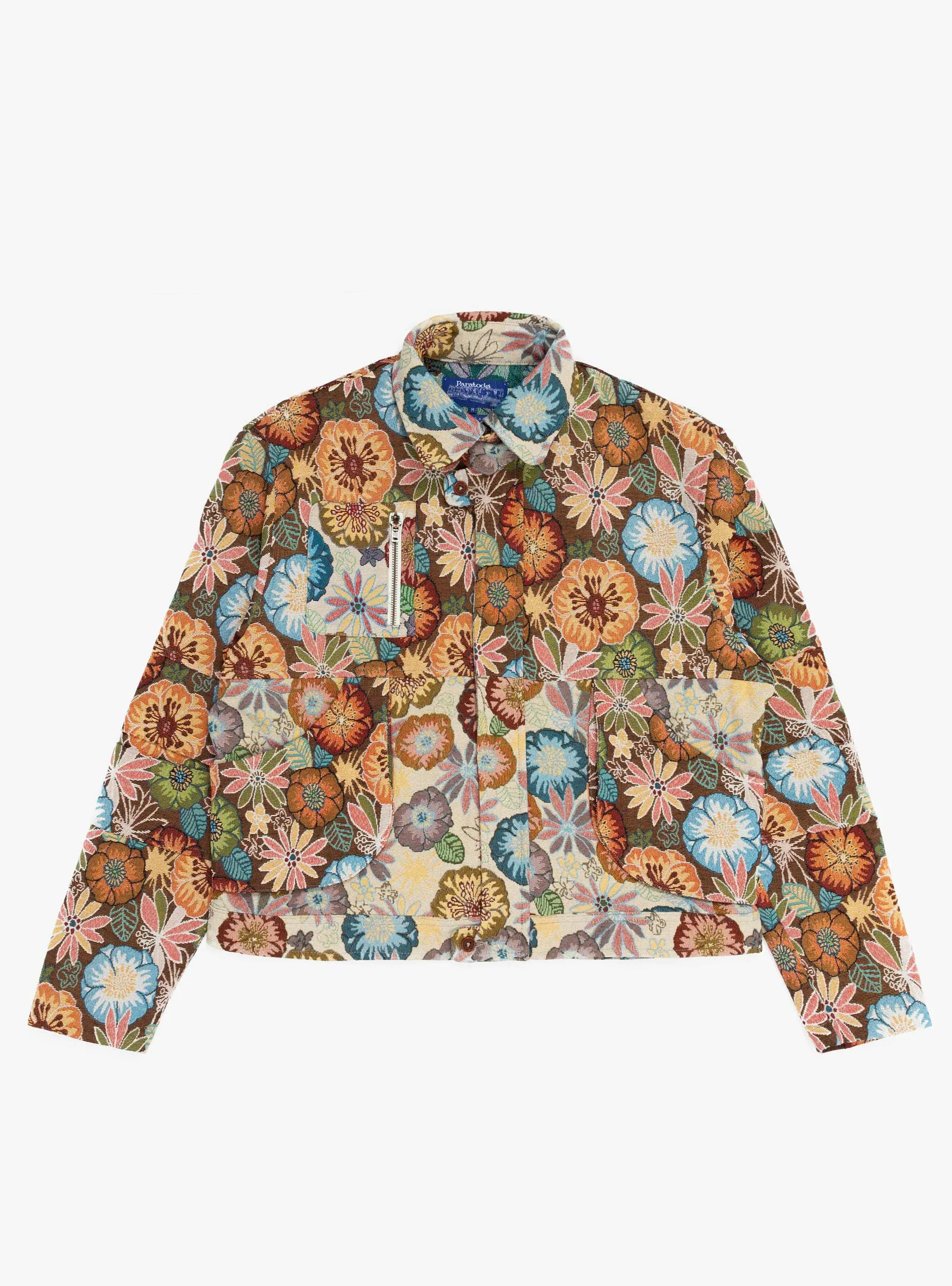 Pine Blouson Jacket Floral Melange