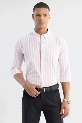 Pinstripe Pink Shirt