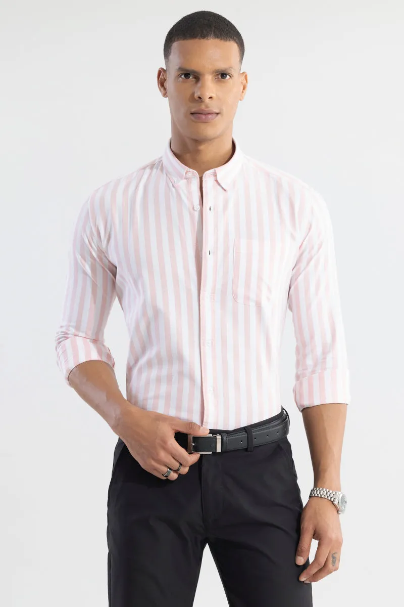 Pinstripe Pink Shirt