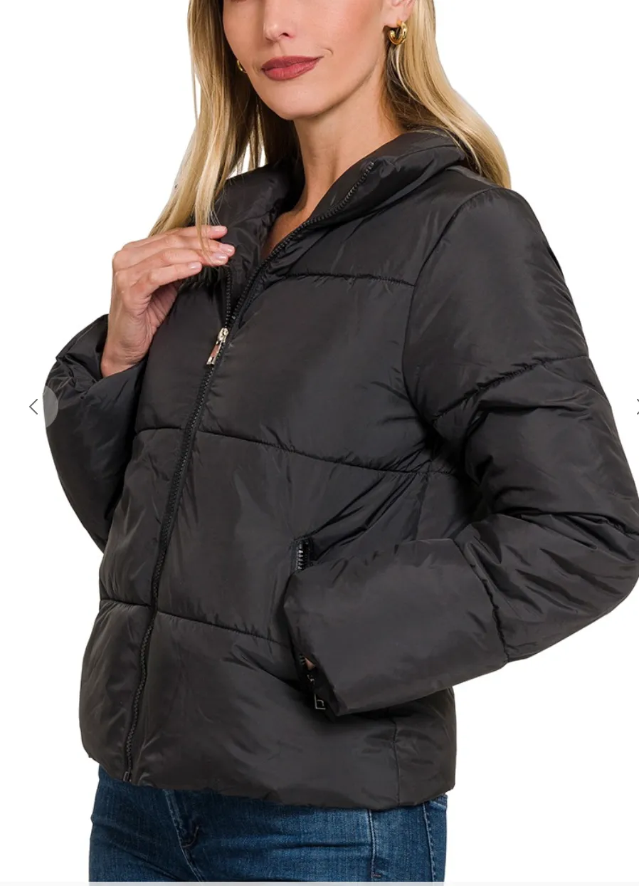 Puffer Zip Jacket