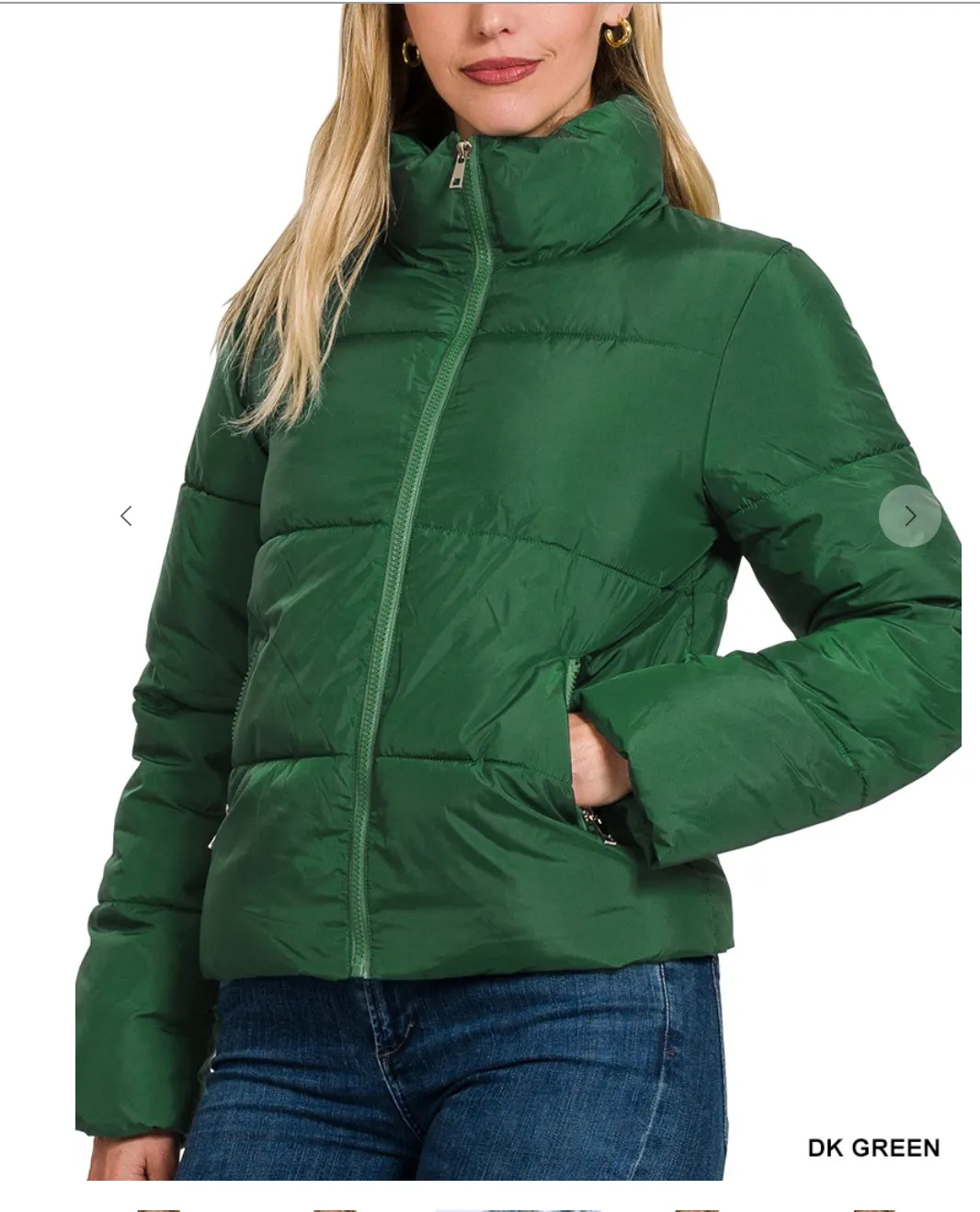 Puffer Zip Jacket