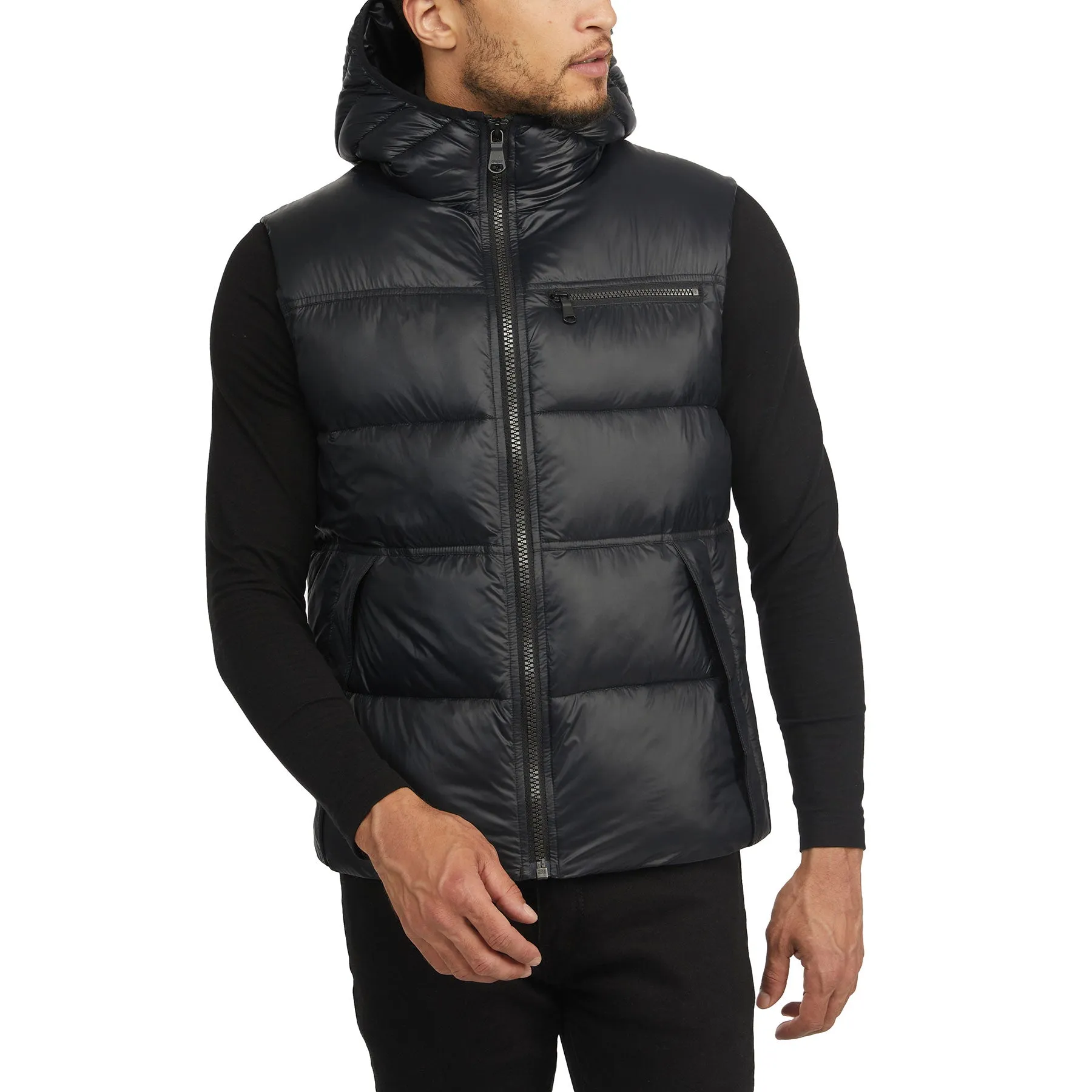 Ryan Men's Lightweight Hooded Puffer Vest