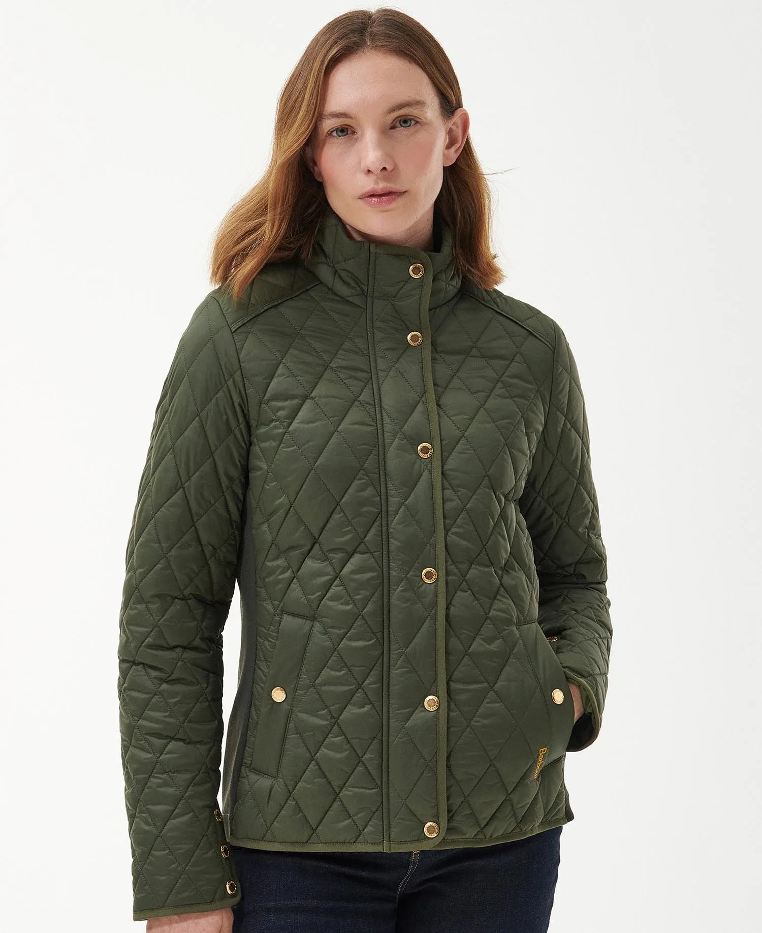 Barbour Womens Yarrow Quilted Jacket - Stylish and Cozy Outerwear for Cold Weather