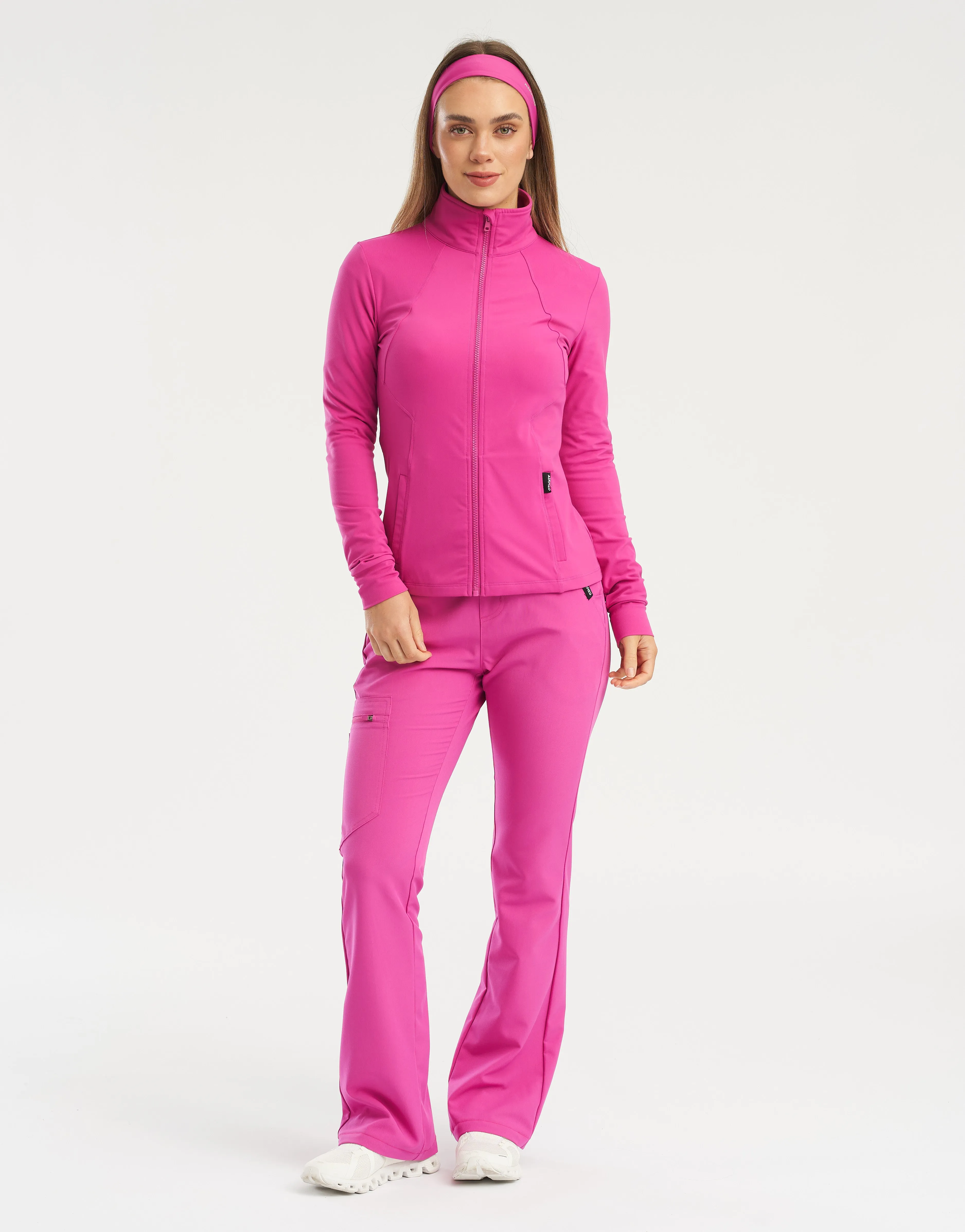 Shield Scrub Jacket - Just Pink