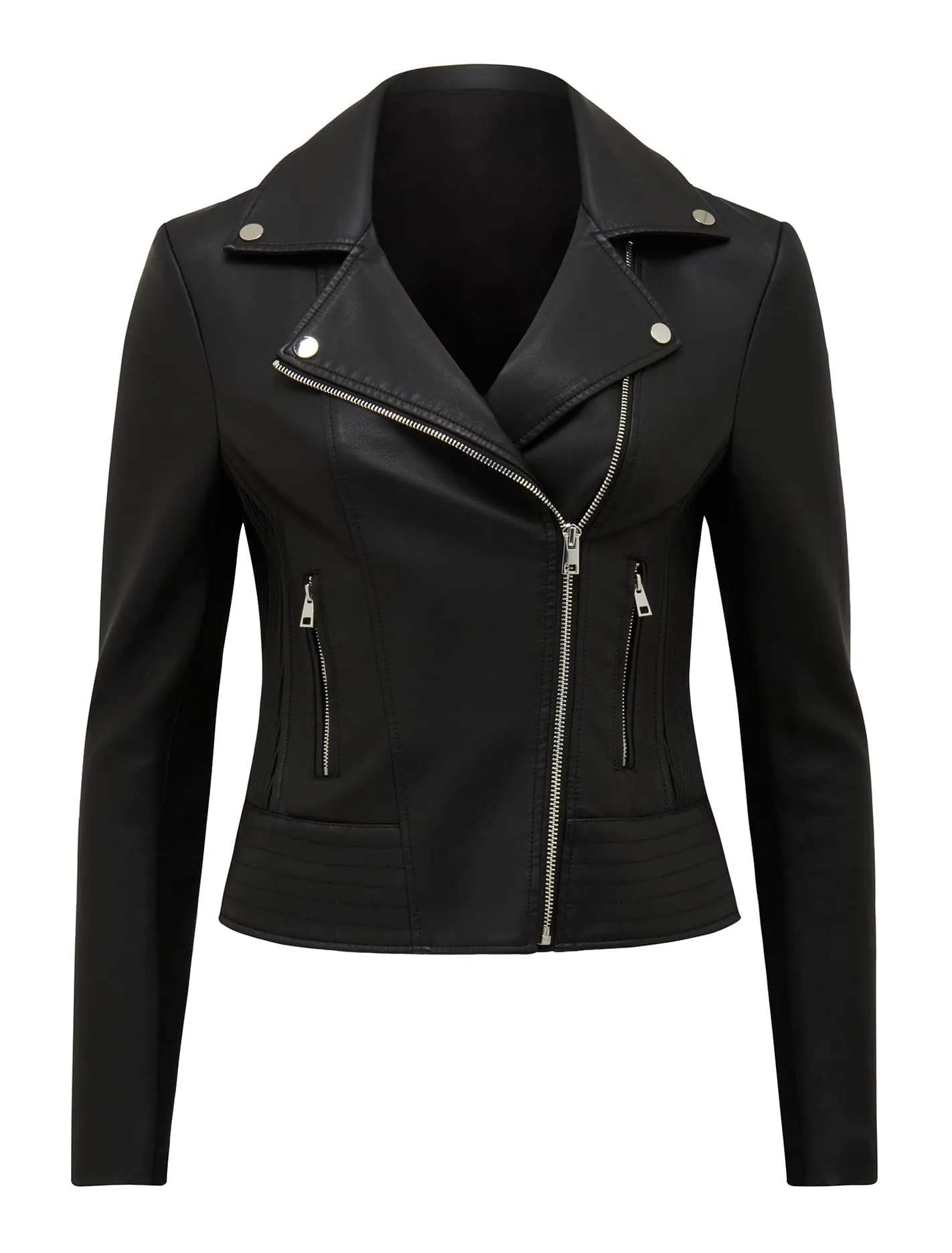 Skye PU Biker Jacket