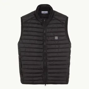 Sleeveless Real Down Jacket - Black 2979