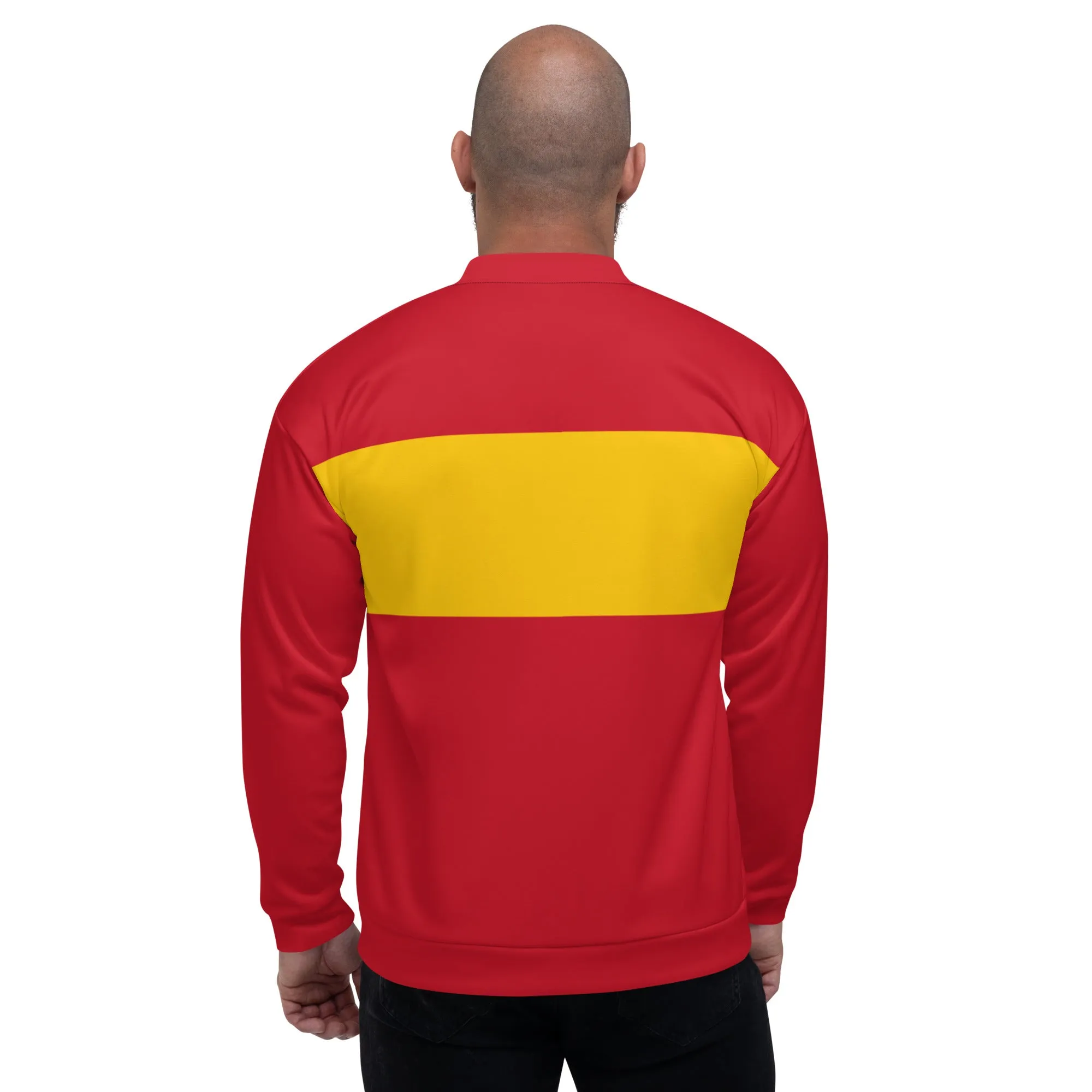 Spain Jacket / Red Bomber Jacket Outfit Spanish Style