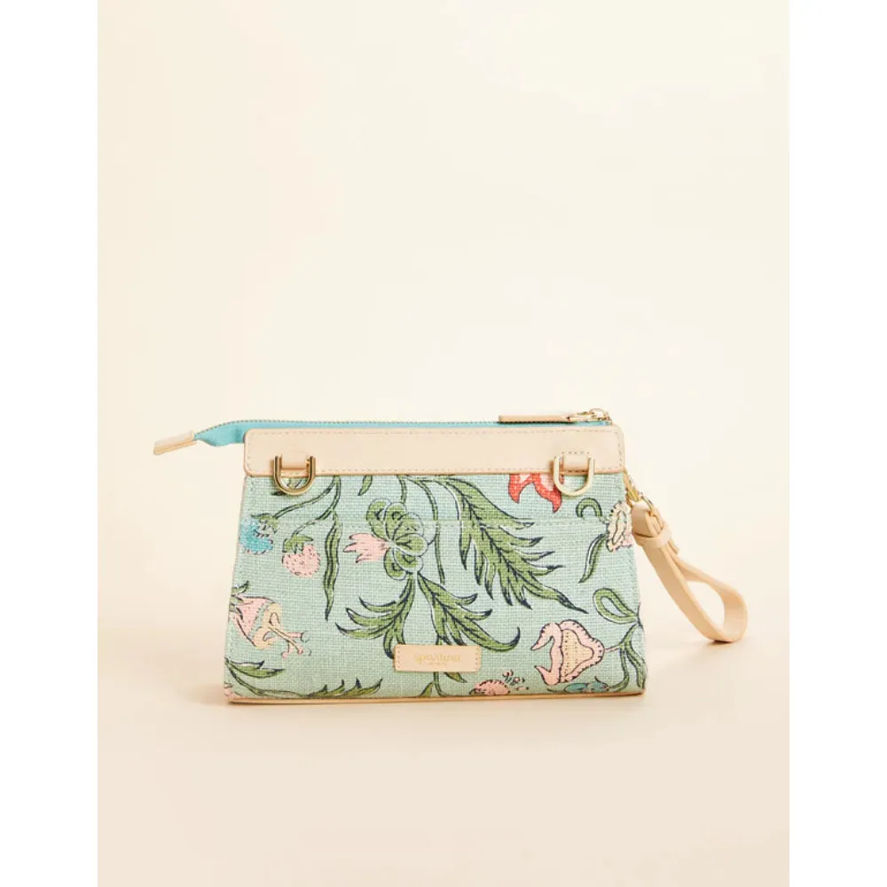 Spartina Annie Crossbody Wristlet - Hamilton Floral Block