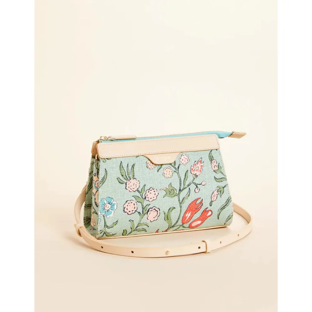 Spartina Annie Crossbody Wristlet - Hamilton Floral Block