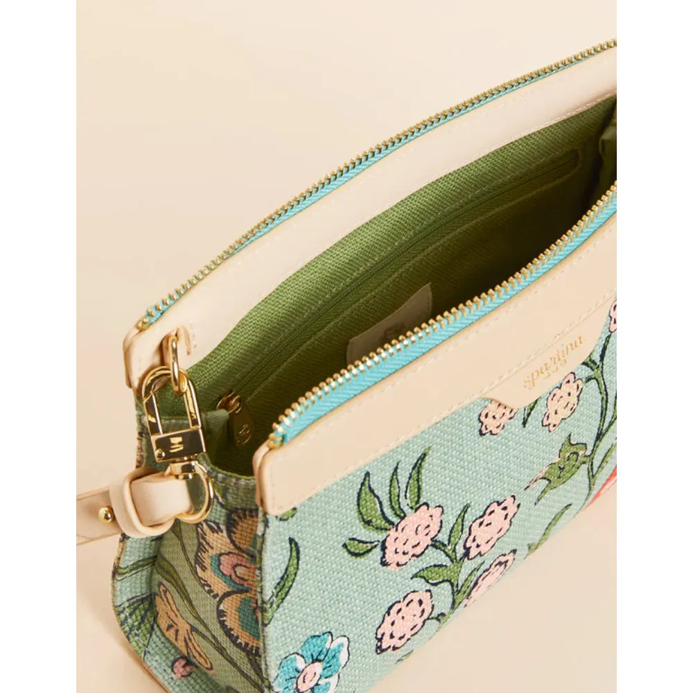 Spartina Annie Crossbody Wristlet - Hamilton Floral Block