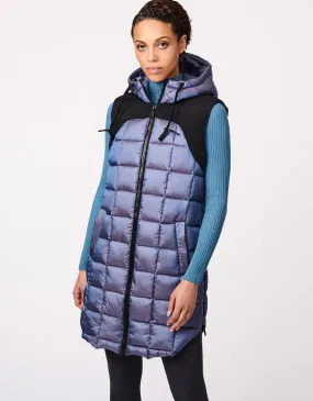 Square Hooded Puffer Vest