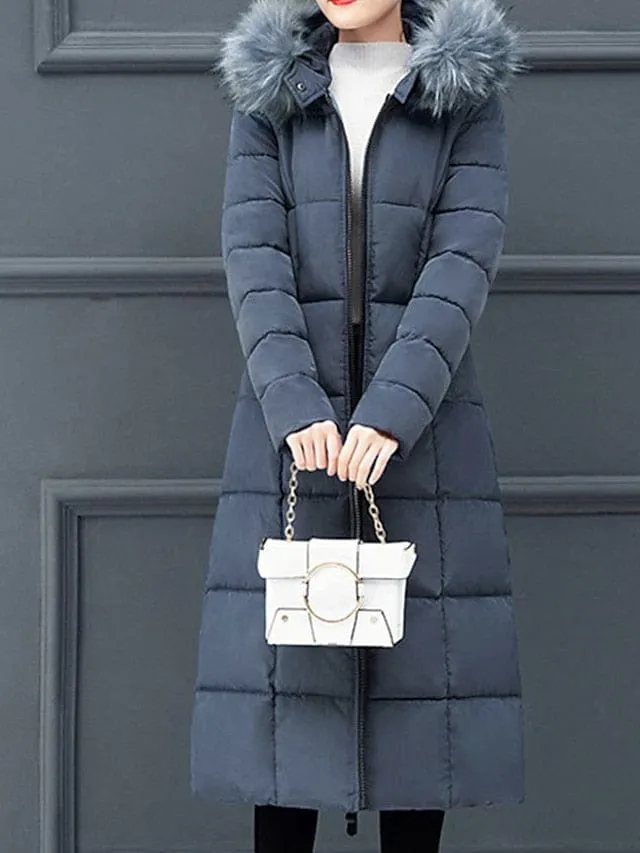 Stylish Women's Puffer Jacket with Hood for Winter Warmth