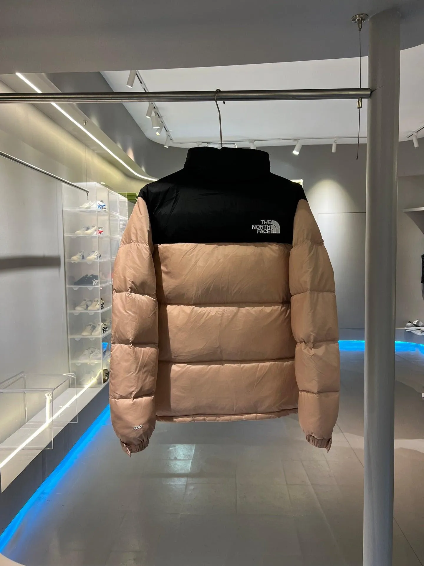 The North Face Nuptse Retro Rose Gold