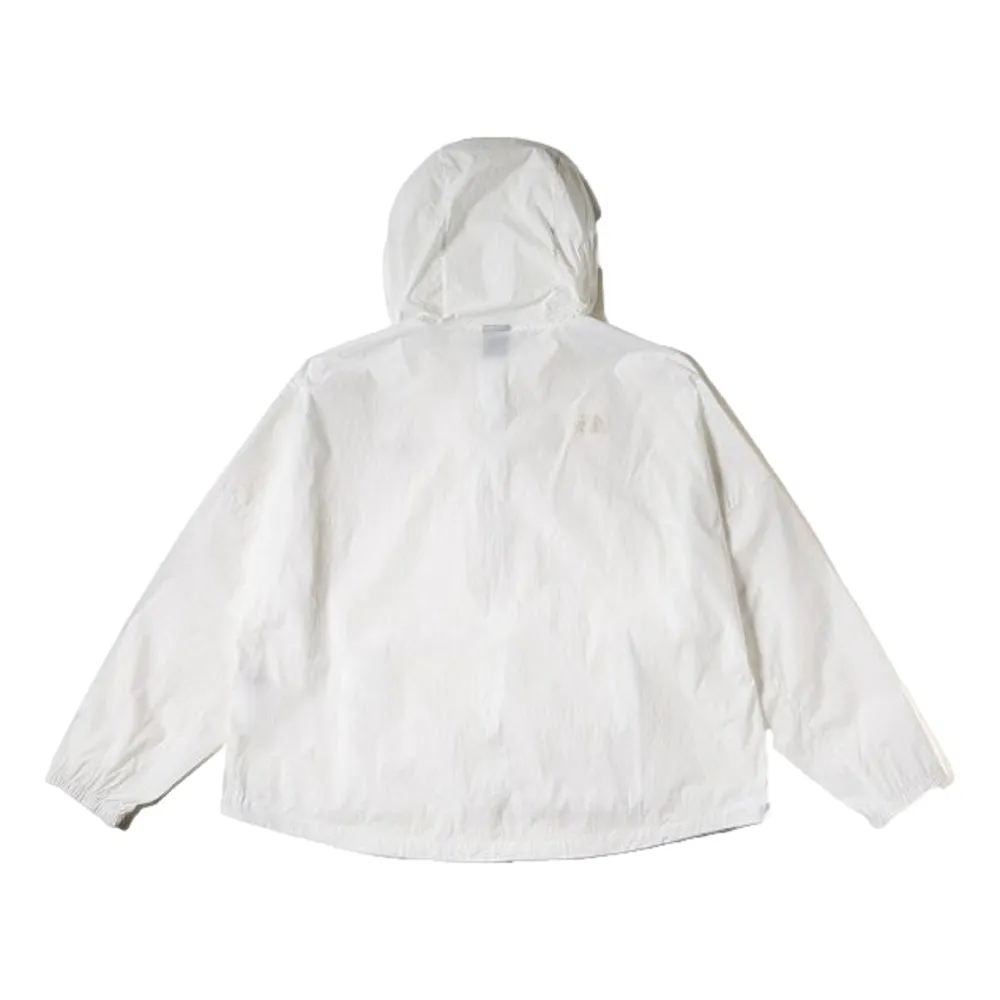 THE NORTH FACE W SAMARA UPF A LINE WIND JACKET - AP-WHITE